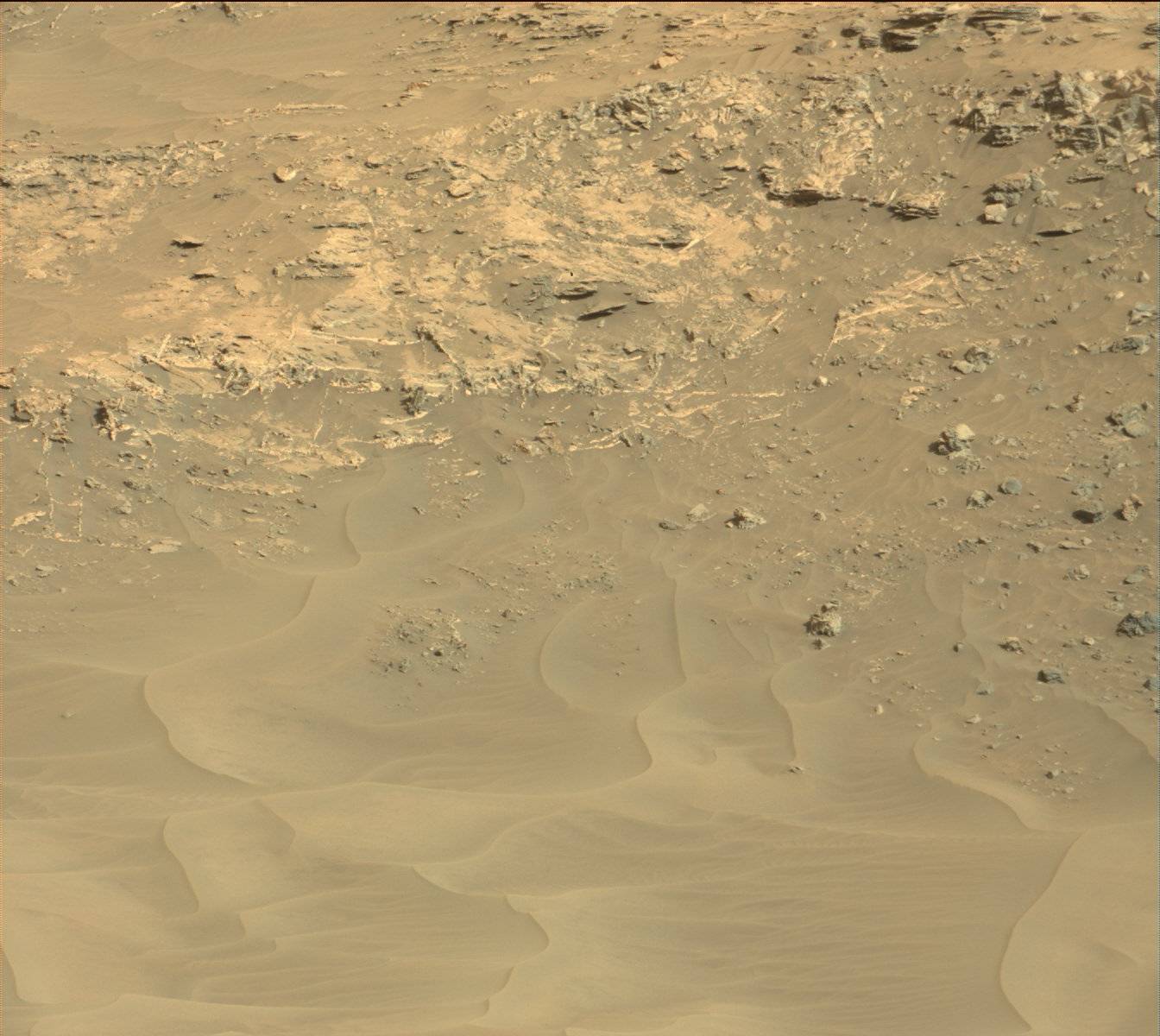Nasa's Mars rover Curiosity acquired this image using its Mast Camera (Mastcam) on Sol 1267