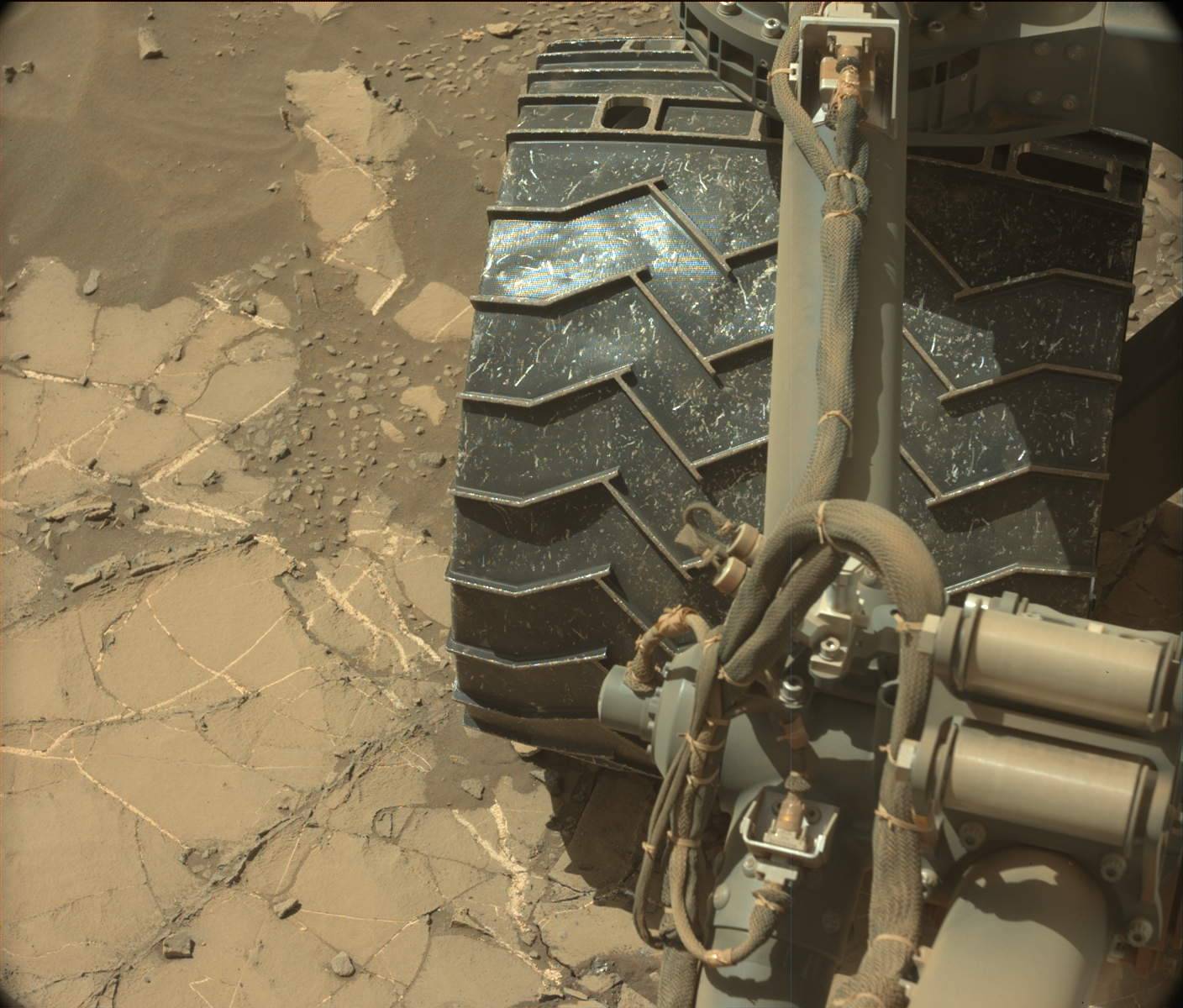 Nasa's Mars rover Curiosity acquired this image using its Mast Camera (Mastcam) on Sol 1269