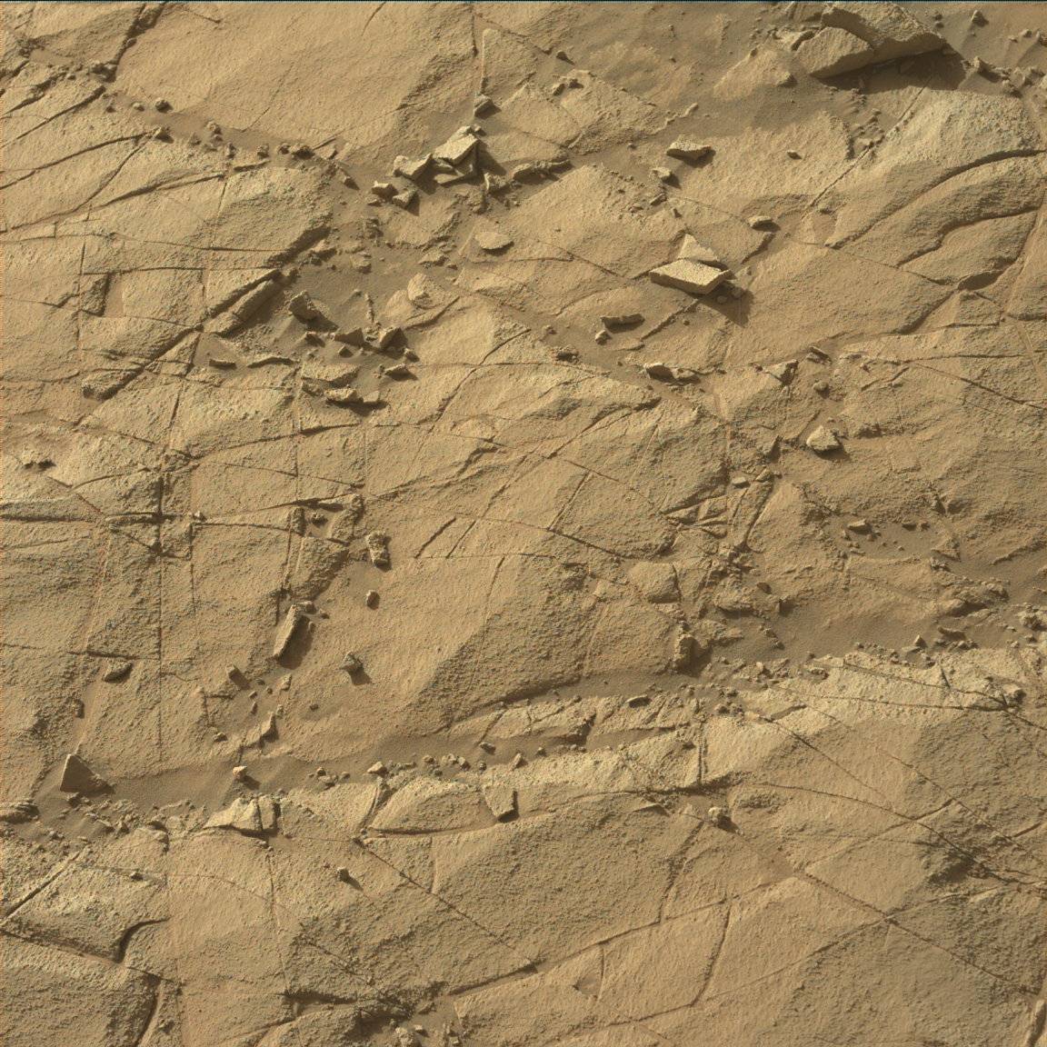 Nasa's Mars rover Curiosity acquired this image using its Mast Camera (Mastcam) on Sol 1269