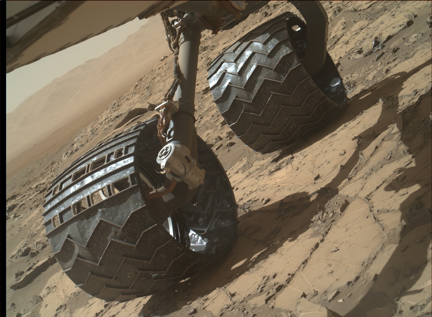Nasa's Mars rover Curiosity acquired this image using its Mars Hand Lens Imager (MAHLI) on Sol 1269