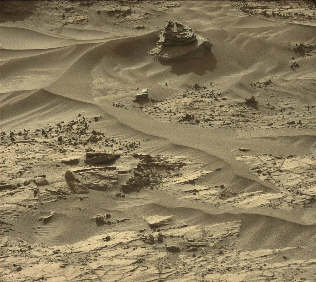 Nasa's Mars rover Curiosity acquired this image using its Mast Camera (Mastcam) on Sol 1270