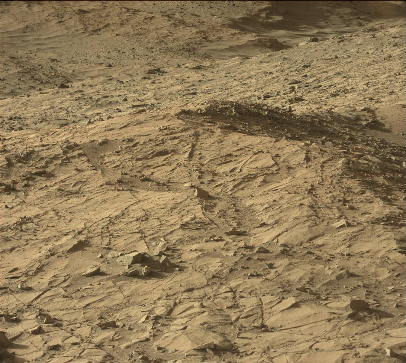 Nasa's Mars rover Curiosity acquired this image using its Mast Camera (Mastcam) on Sol 1270