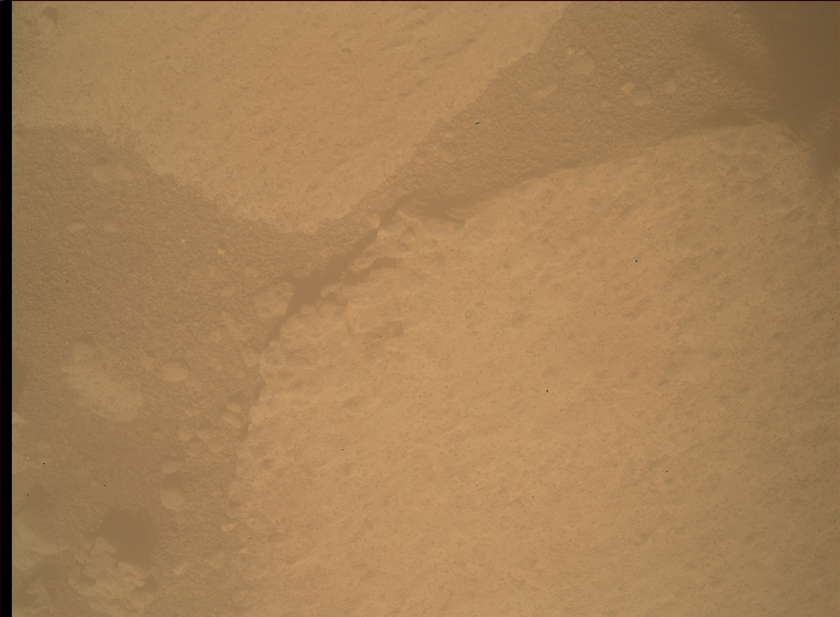 Nasa's Mars rover Curiosity acquired this image using its Mars Hand Lens Imager (MAHLI) on Sol 1272