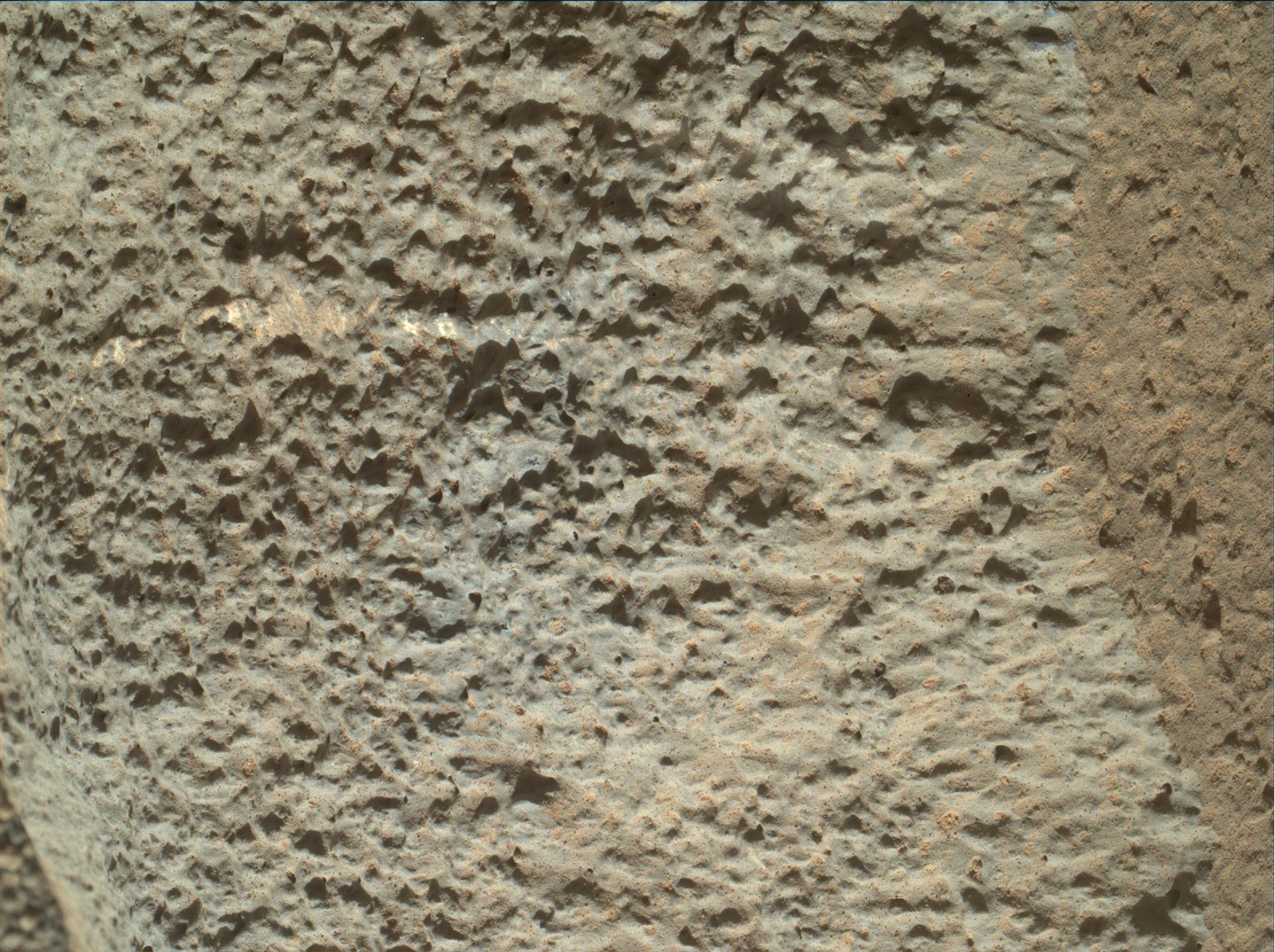 Nasa's Mars rover Curiosity acquired this image using its Mars Hand Lens Imager (MAHLI) on Sol 1273