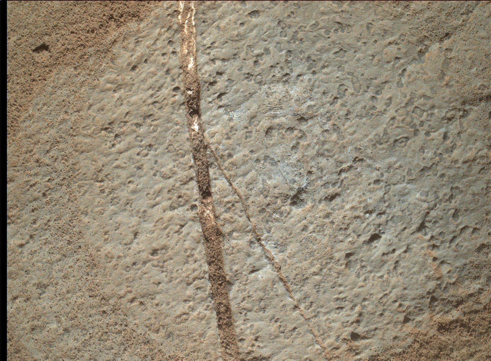 Nasa's Mars rover Curiosity acquired this image using its Mars Hand Lens Imager (MAHLI) on Sol 1273