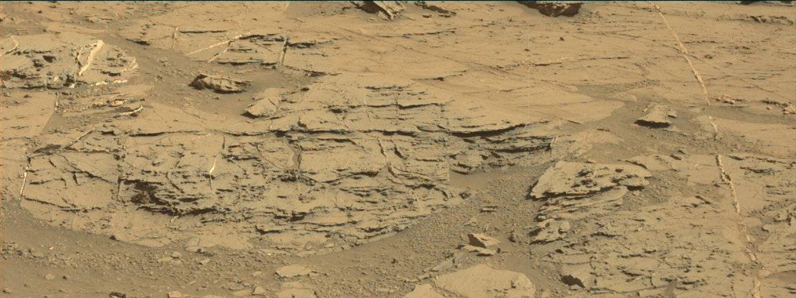 Nasa's Mars rover Curiosity acquired this image using its Mast Camera (Mastcam) on Sol 1275