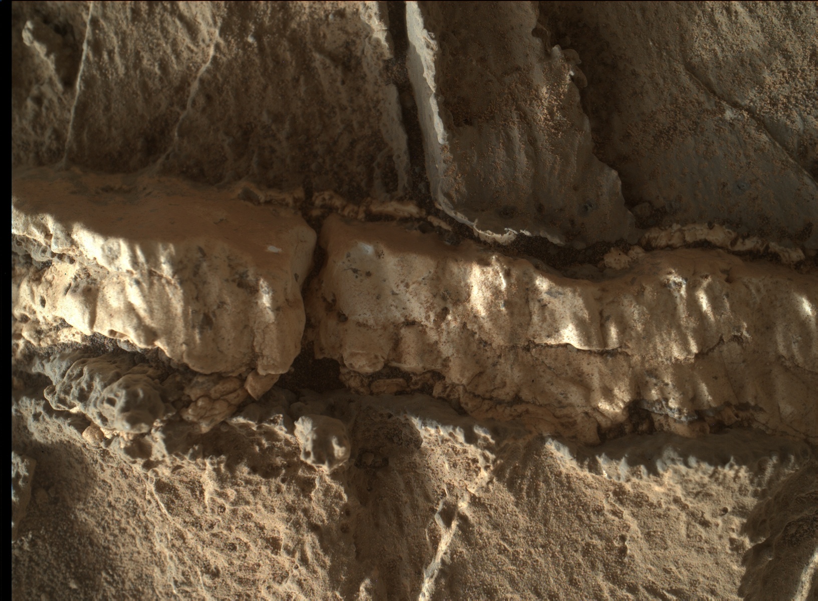 Nasa's Mars rover Curiosity acquired this image using its Mars Hand Lens Imager (MAHLI) on Sol 1275