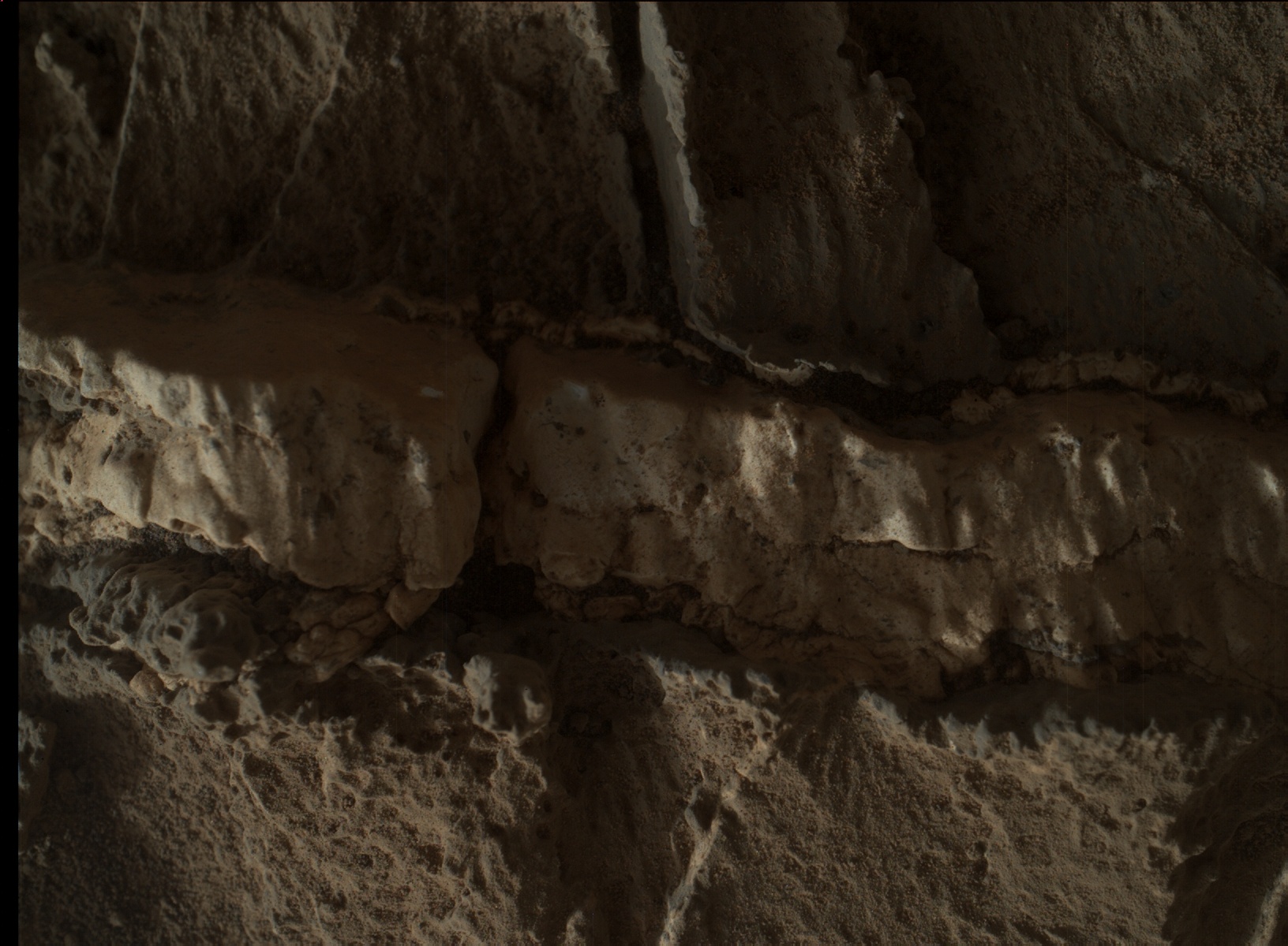 Nasa's Mars rover Curiosity acquired this image using its Mars Hand Lens Imager (MAHLI) on Sol 1275
