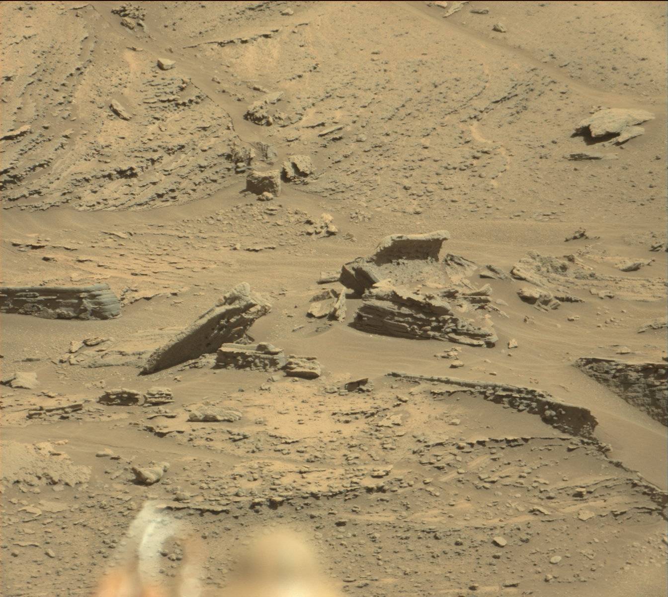 Nasa's Mars rover Curiosity acquired this image using its Mast Camera (Mastcam) on Sol 1277