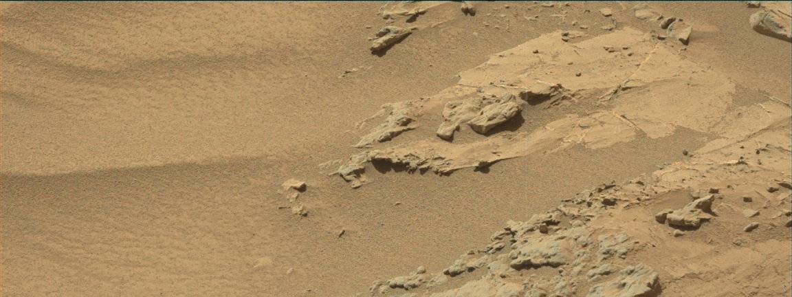 Nasa's Mars rover Curiosity acquired this image using its Mast Camera (Mastcam) on Sol 1278