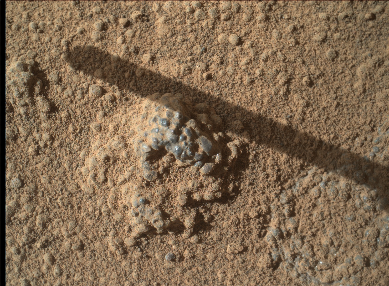 Nasa's Mars rover Curiosity acquired this image using its Mars Hand Lens Imager (MAHLI) on Sol 1279