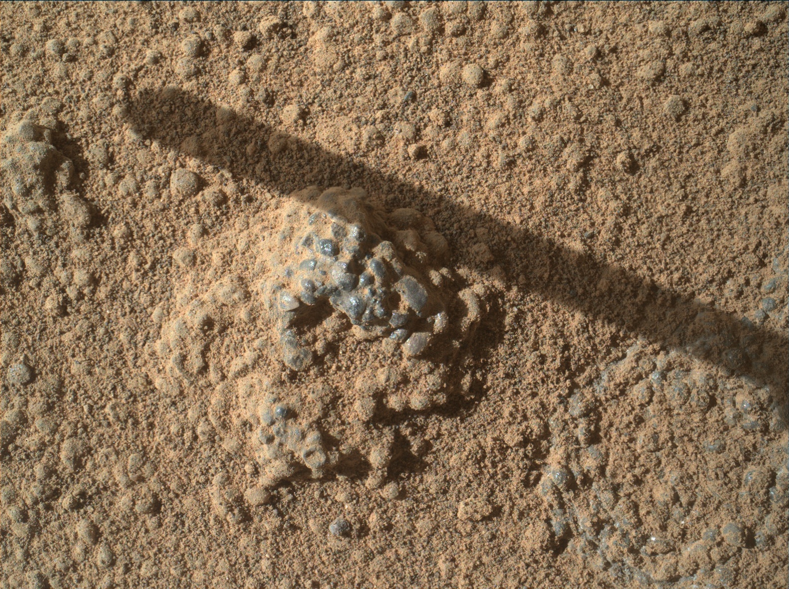 Nasa's Mars rover Curiosity acquired this image using its Mars Hand Lens Imager (MAHLI) on Sol 1280