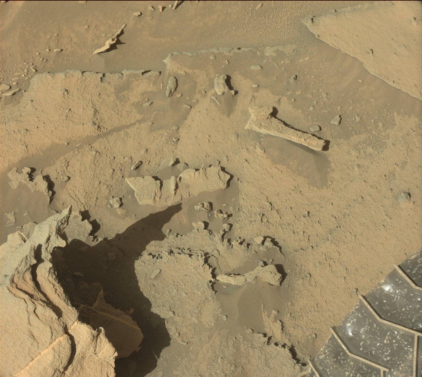 Nasa's Mars rover Curiosity acquired this image using its Mast Camera (Mastcam) on Sol 1281