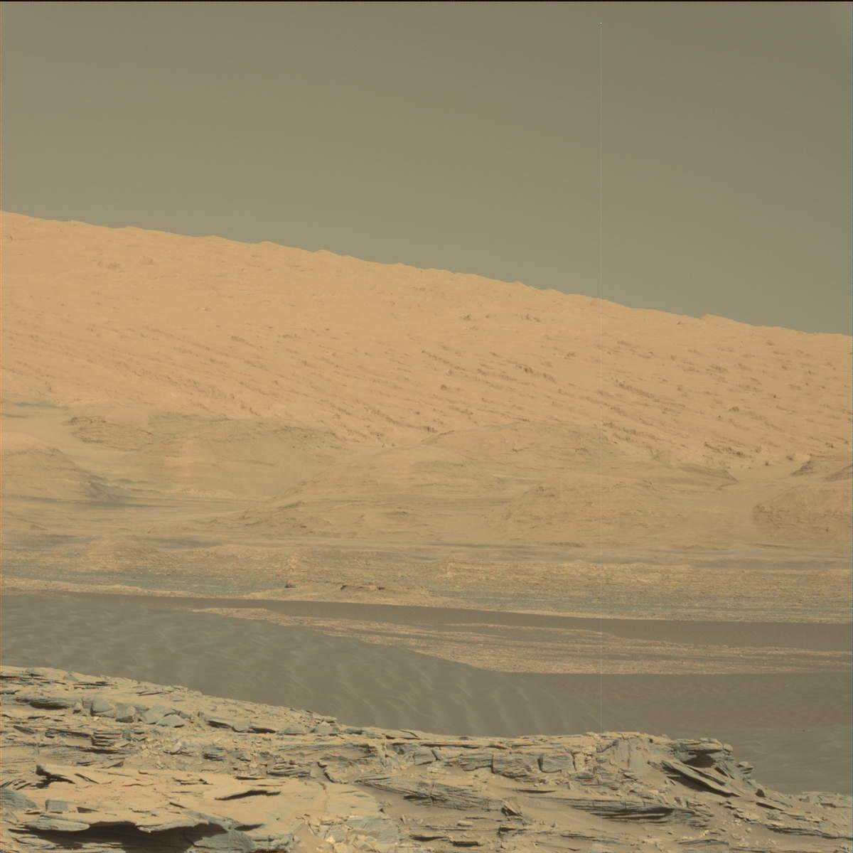 Nasa's Mars rover Curiosity acquired this image using its Mast Camera (Mastcam) on Sol 1282