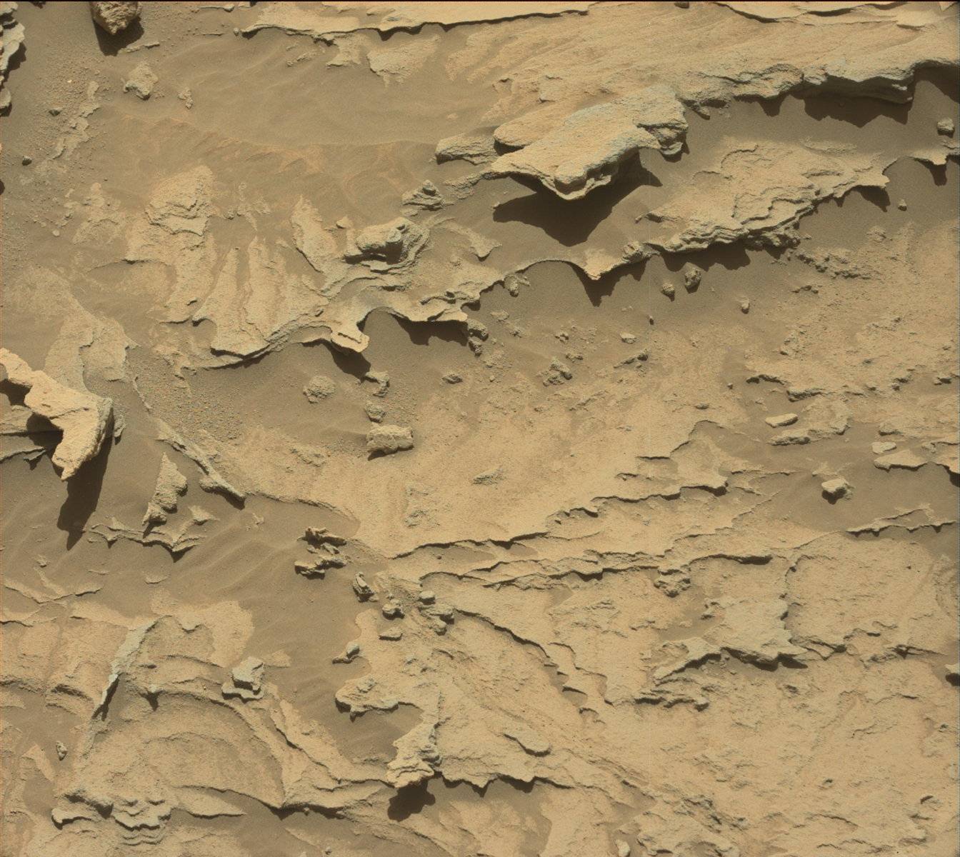 Nasa's Mars rover Curiosity acquired this image using its Mast Camera (Mastcam) on Sol 1284