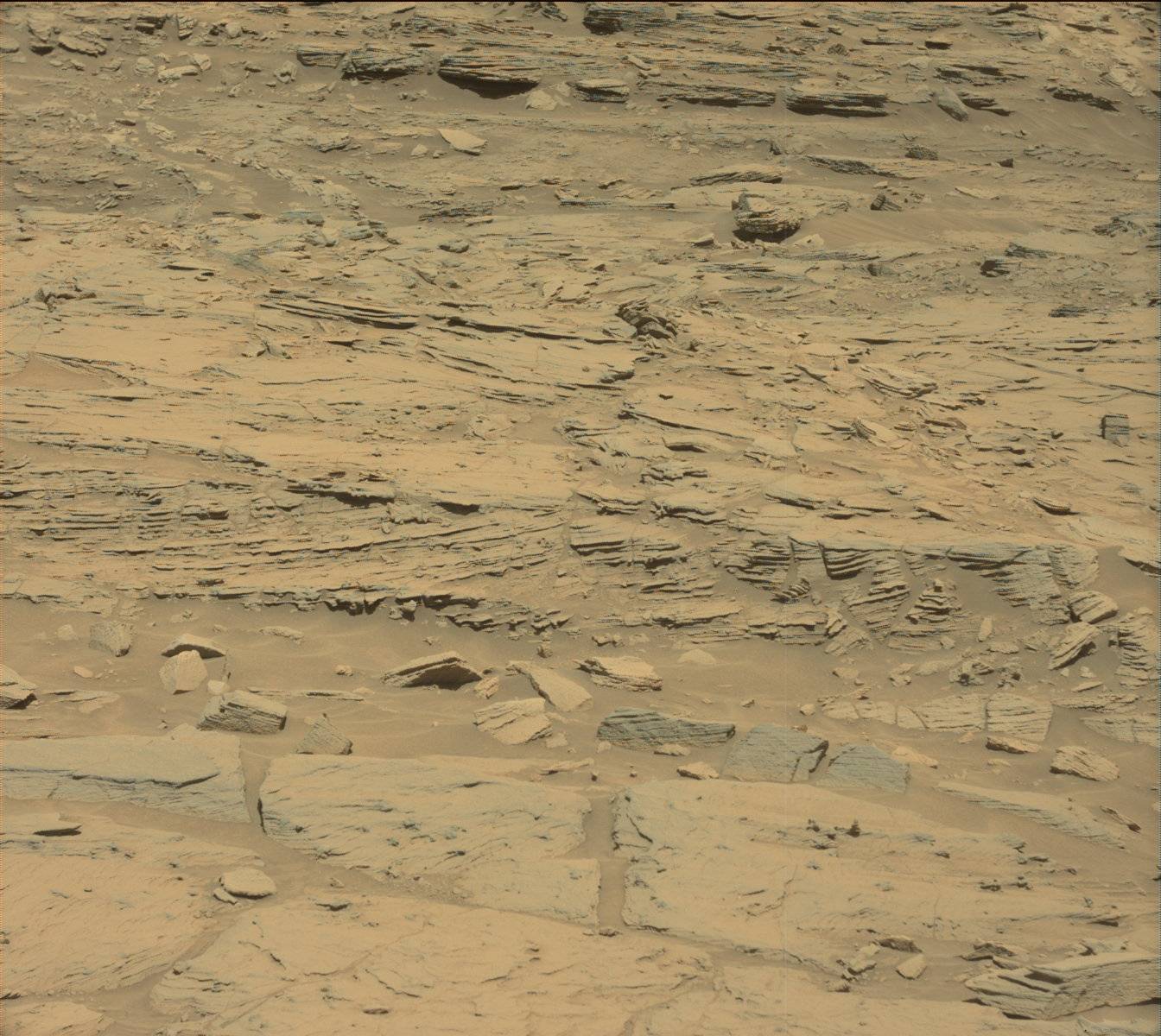Nasa's Mars rover Curiosity acquired this image using its Mast Camera (Mastcam) on Sol 1284