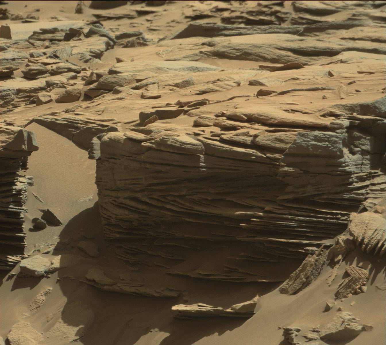 Nasa's Mars rover Curiosity acquired this image using its Mast Camera (Mastcam) on Sol 1285