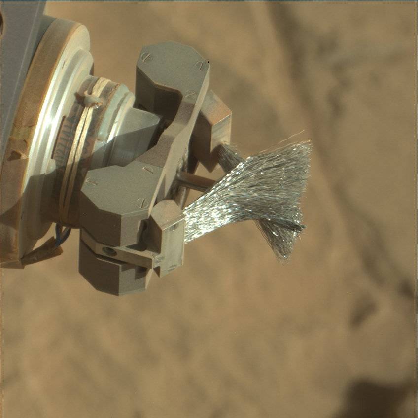 Nasa's Mars rover Curiosity acquired this image using its Mast Camera (Mastcam) on Sol 1287