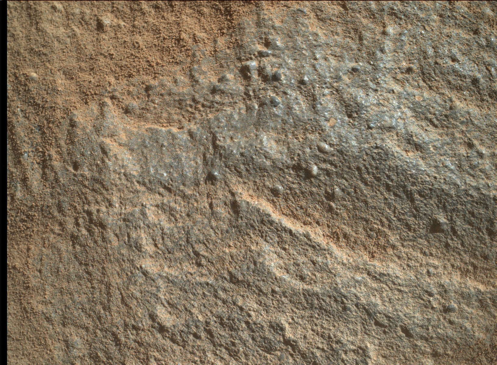 Nasa's Mars rover Curiosity acquired this image using its Mars Hand Lens Imager (MAHLI) on Sol 1287