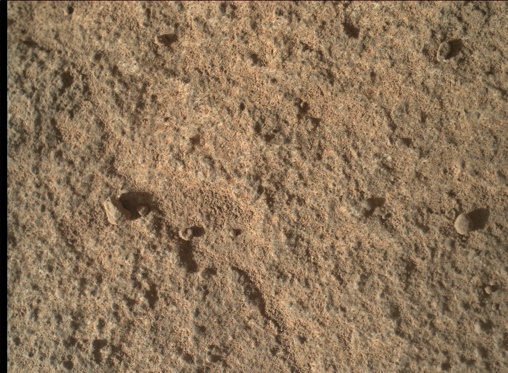 Nasa's Mars rover Curiosity acquired this image using its Mars Hand Lens Imager (MAHLI) on Sol 1287
