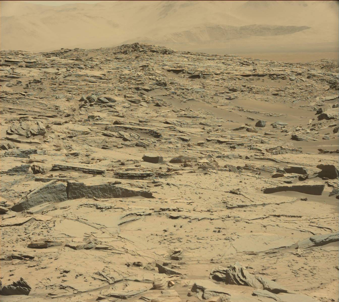 Nasa's Mars rover Curiosity acquired this image using its Mast Camera (Mastcam) on Sol 1288