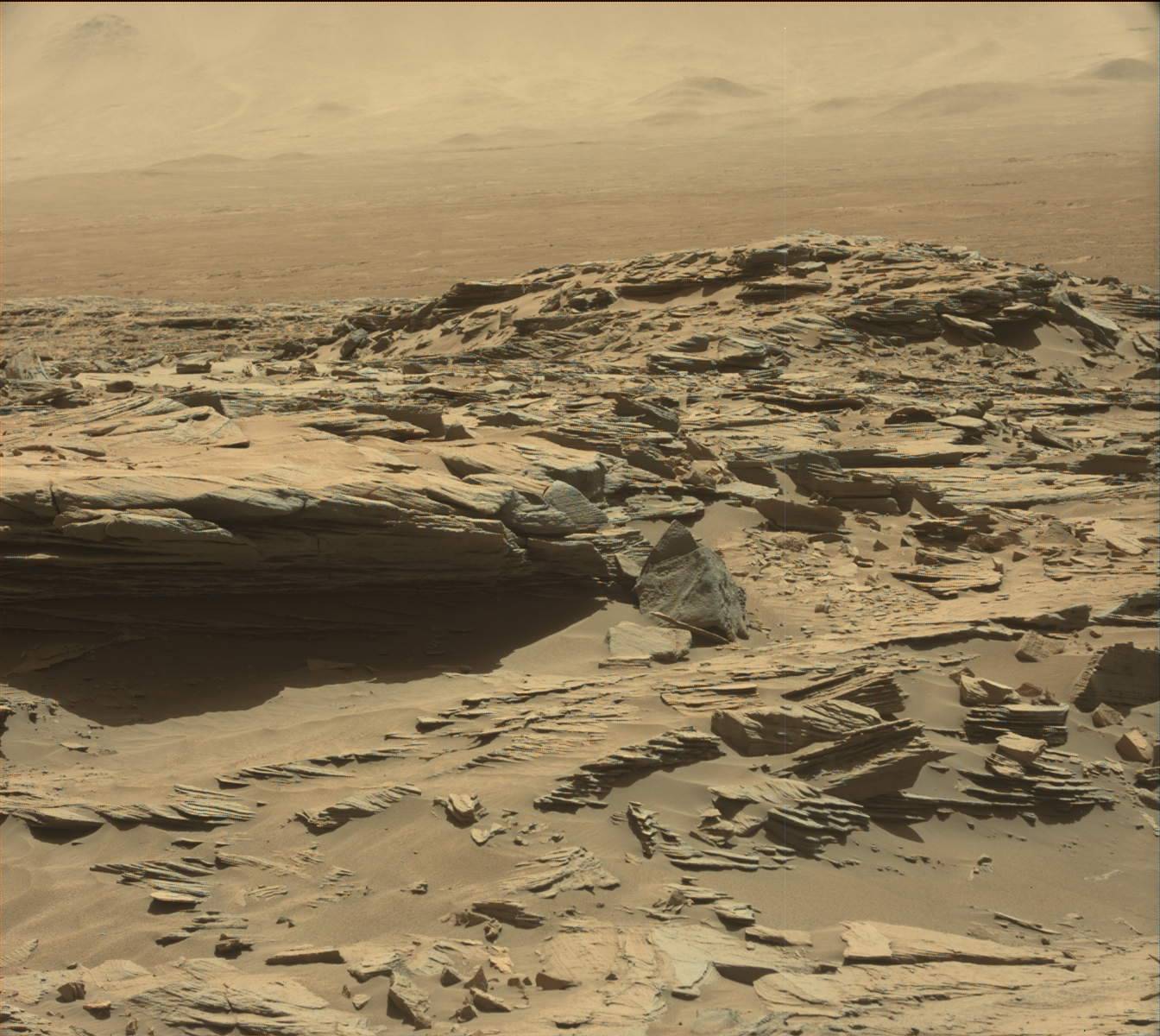 Nasa's Mars rover Curiosity acquired this image using its Mast Camera (Mastcam) on Sol 1288