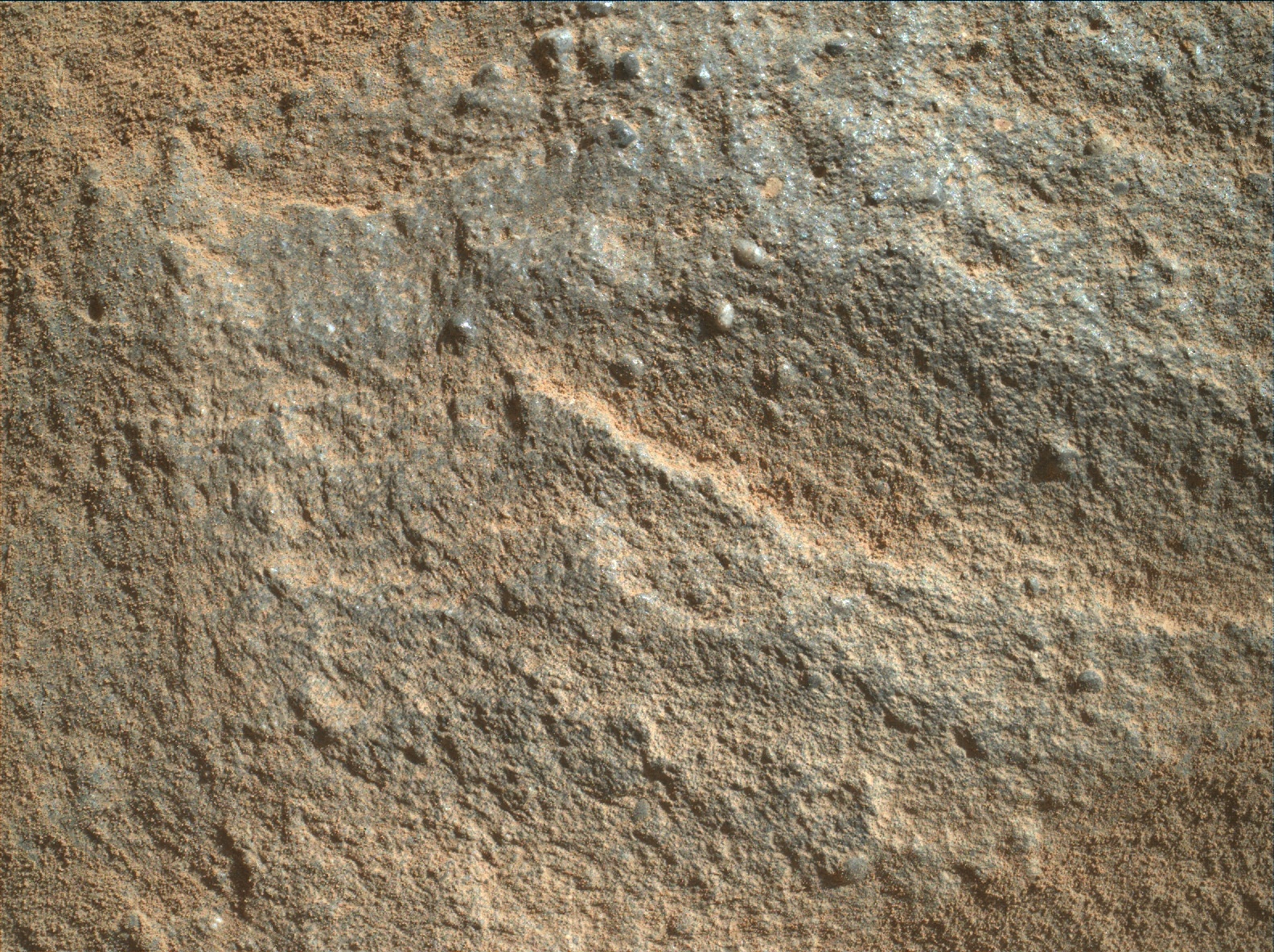 Nasa's Mars rover Curiosity acquired this image using its Mars Hand Lens Imager (MAHLI) on Sol 1288