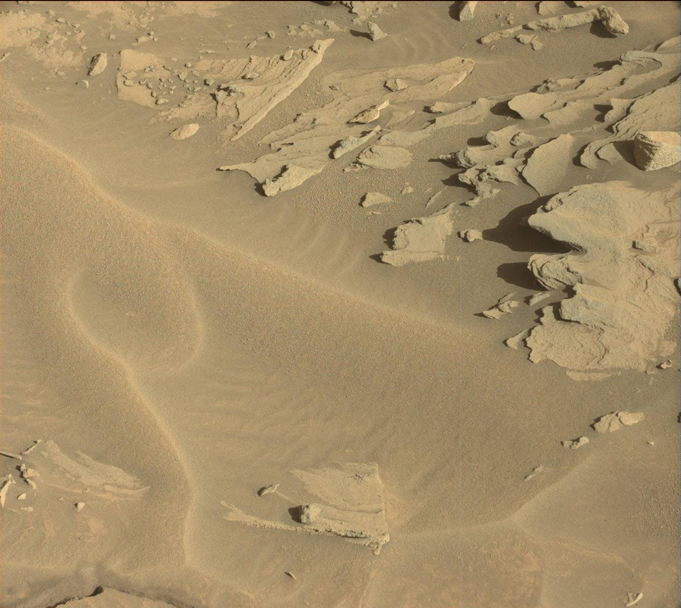 Nasa's Mars rover Curiosity acquired this image using its Mast Camera (Mastcam) on Sol 1289