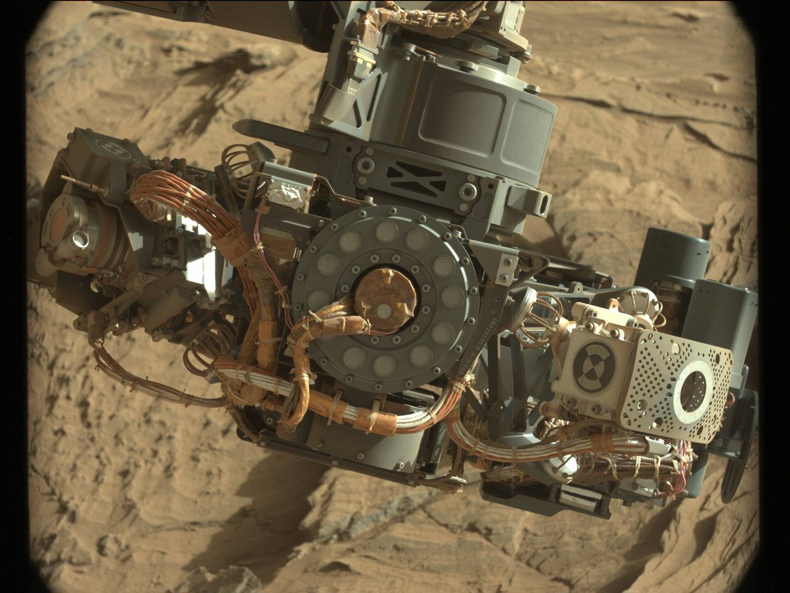 Nasa's Mars rover Curiosity acquired this image using its Mast Camera (Mastcam) on Sol 1293