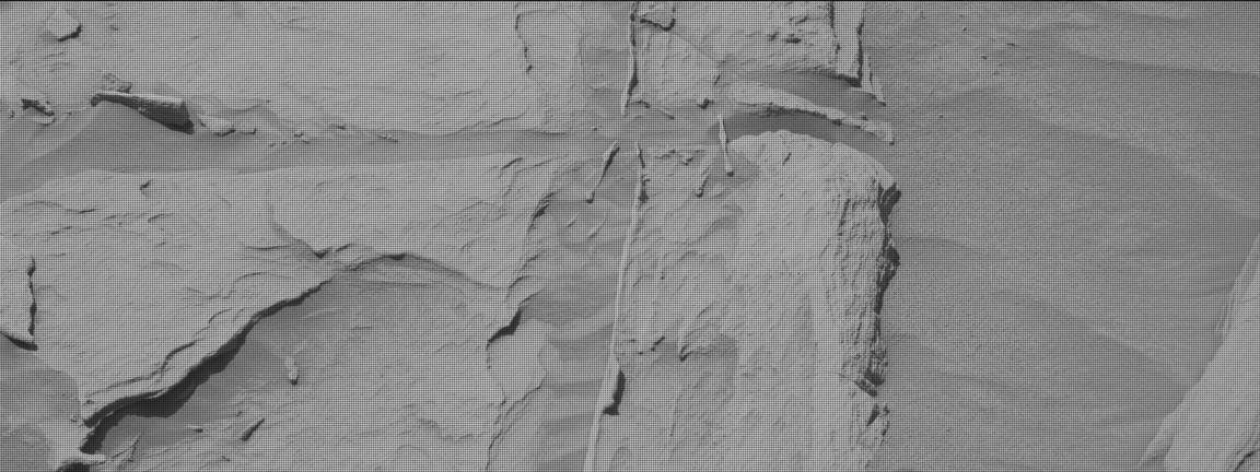 Nasa's Mars rover Curiosity acquired this image using its Mast Camera (Mastcam) on Sol 1293