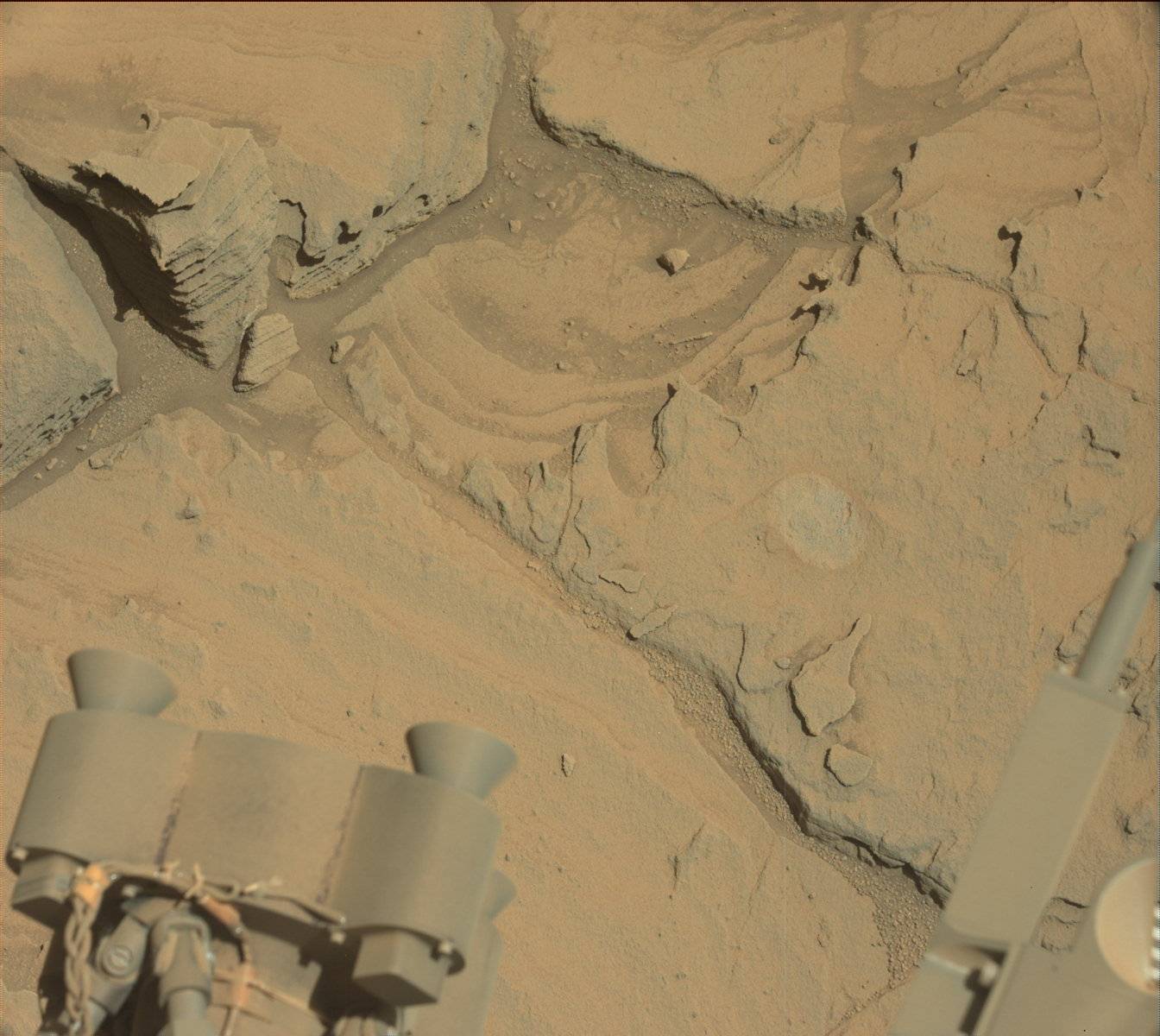 Nasa's Mars rover Curiosity acquired this image using its Mast Camera (Mastcam) on Sol 1294