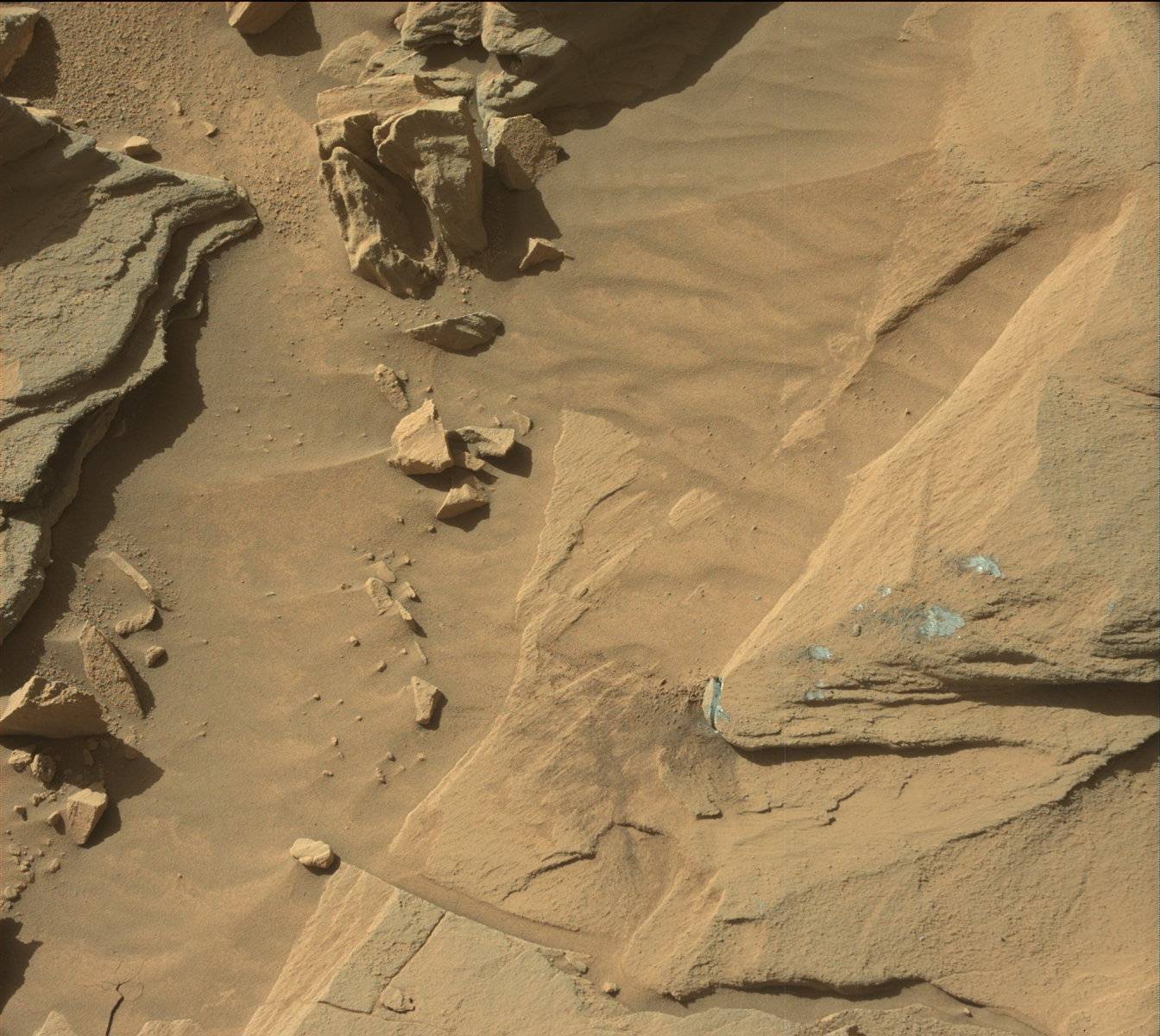 Nasa's Mars rover Curiosity acquired this image using its Mast Camera (Mastcam) on Sol 1294
