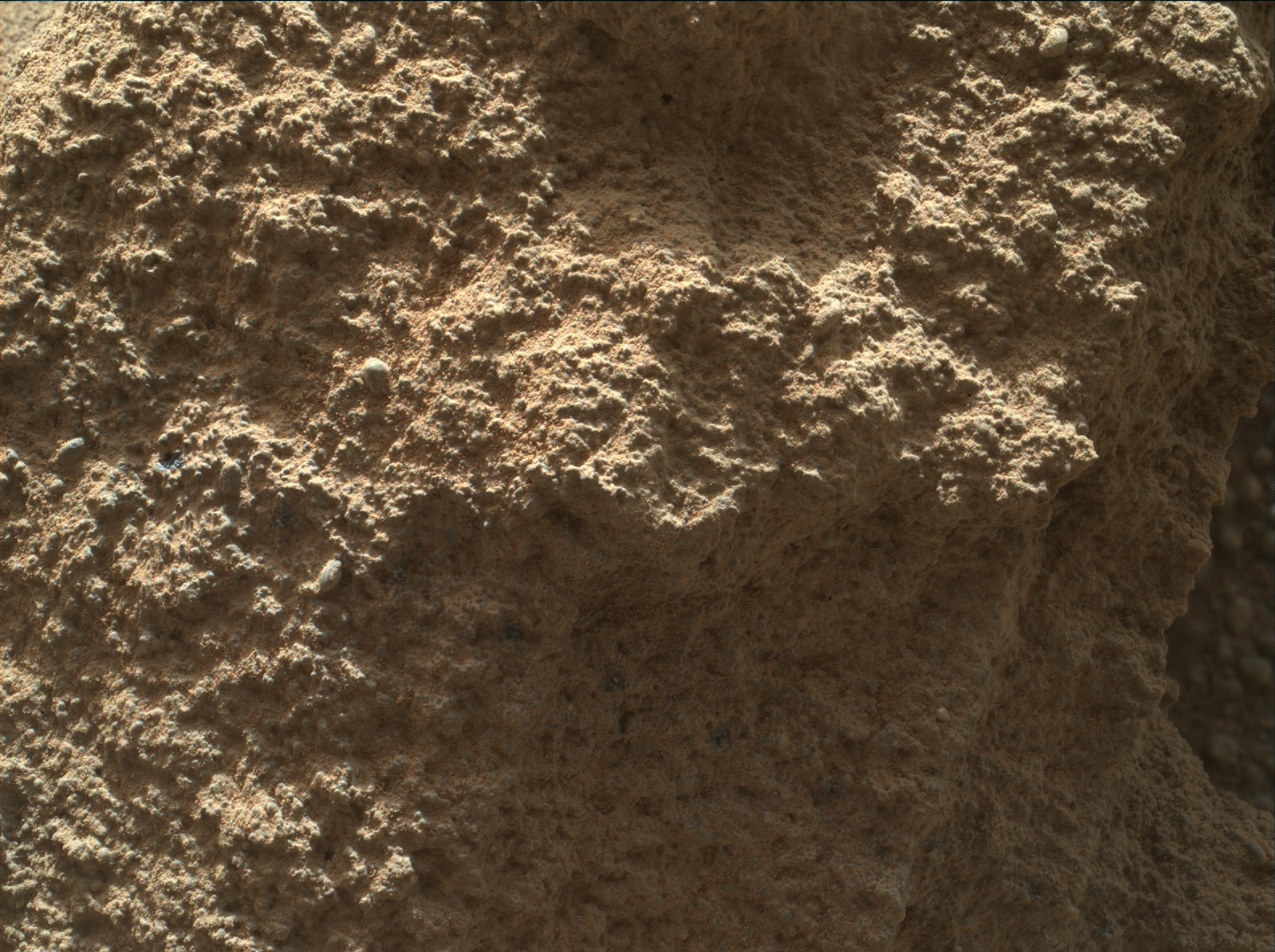 Nasa's Mars rover Curiosity acquired this image using its Mars Hand Lens Imager (MAHLI) on Sol 1295
