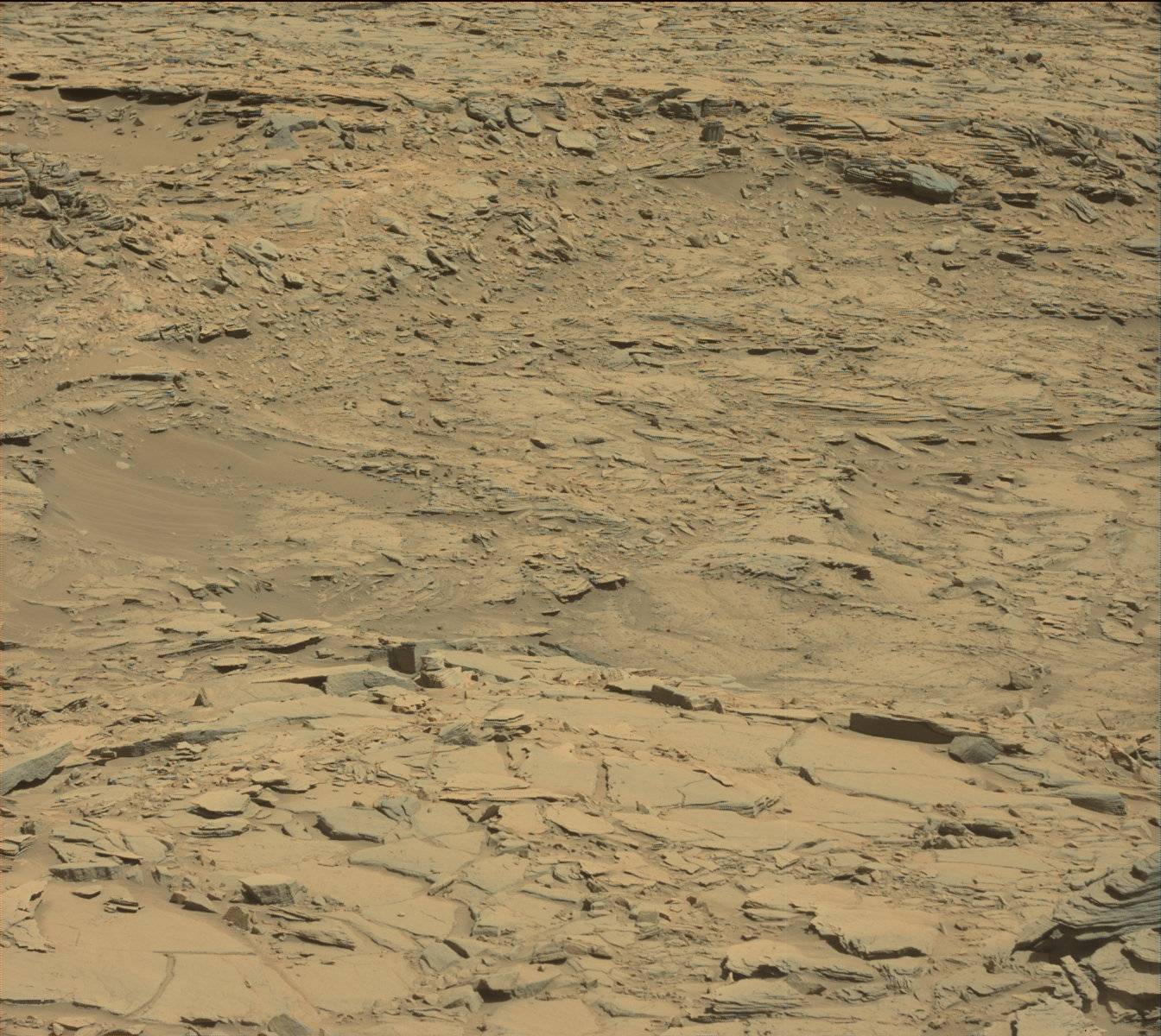 Nasa's Mars rover Curiosity acquired this image using its Mast Camera (Mastcam) on Sol 1296