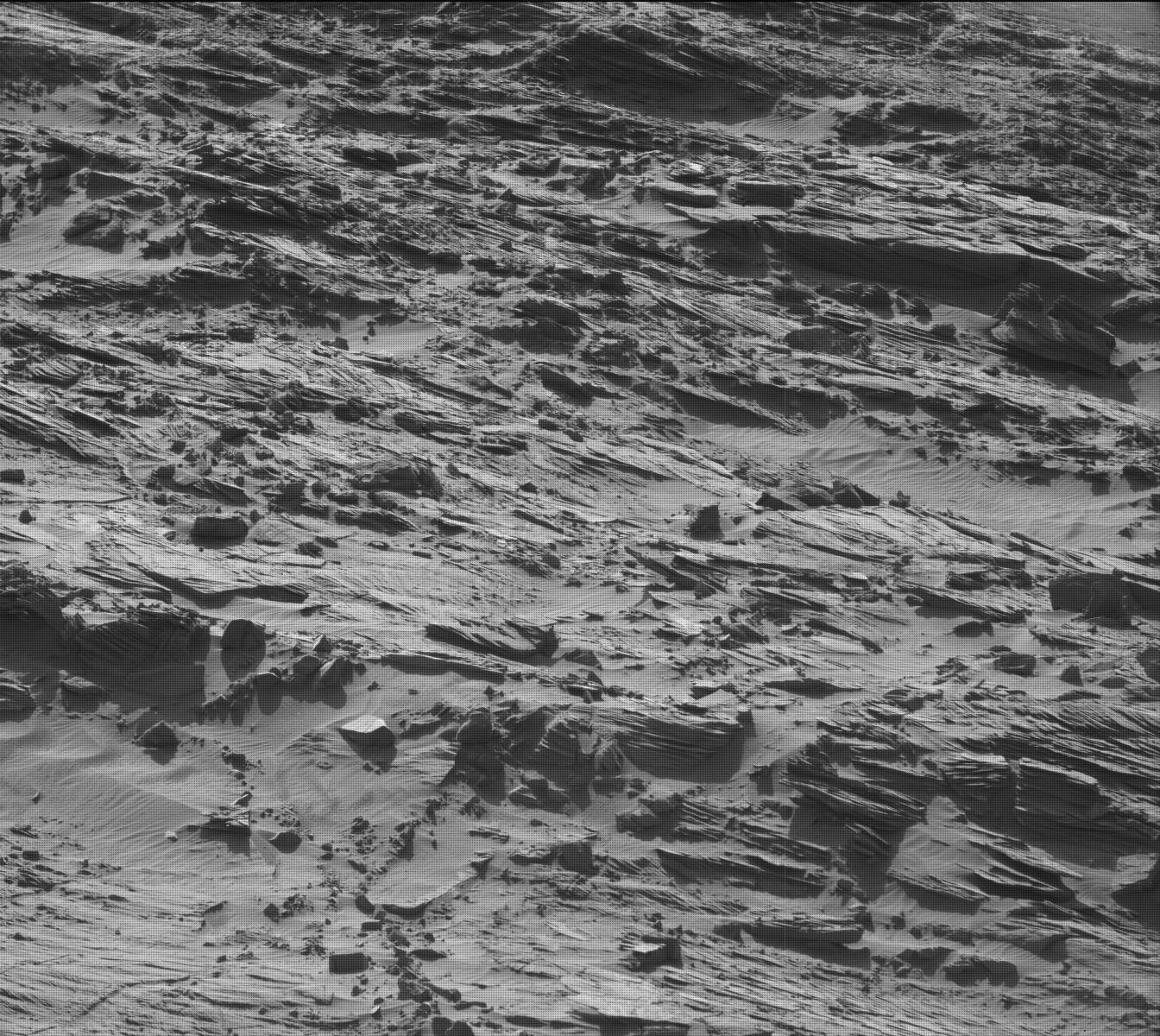 Nasa's Mars rover Curiosity acquired this image using its Mast Camera (Mastcam) on Sol 1296