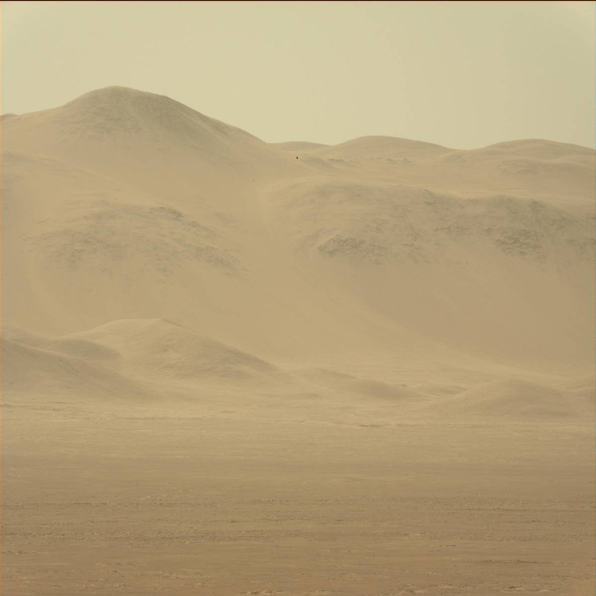 Nasa's Mars rover Curiosity acquired this image using its Mast Camera (Mastcam) on Sol 1299