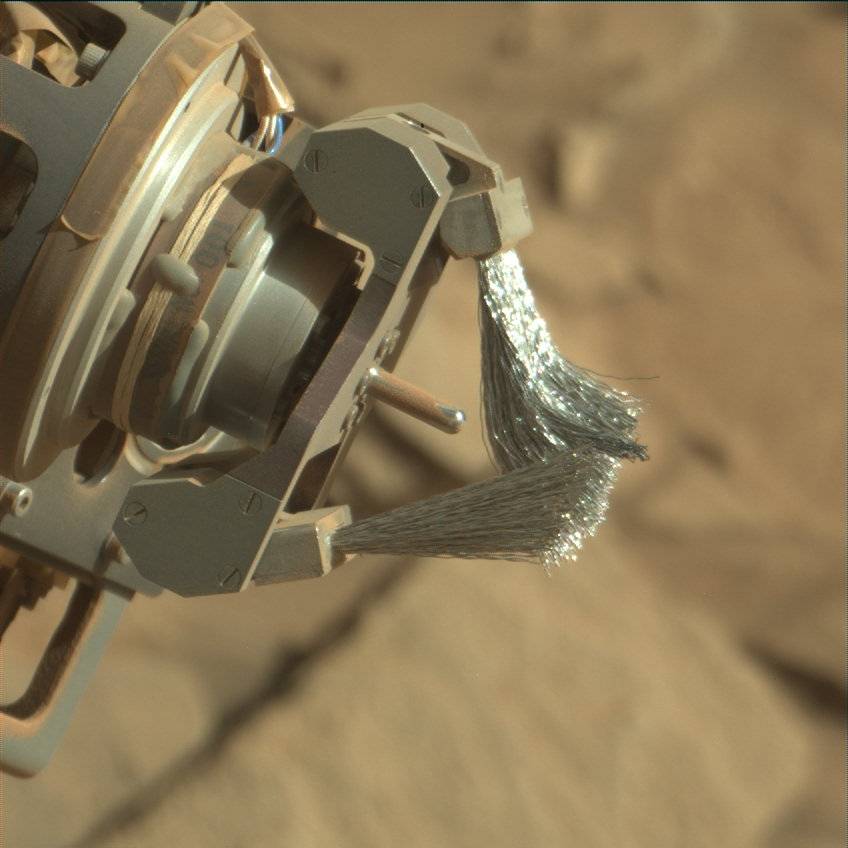 Nasa's Mars rover Curiosity acquired this image using its Mast Camera (Mastcam) on Sol 1300