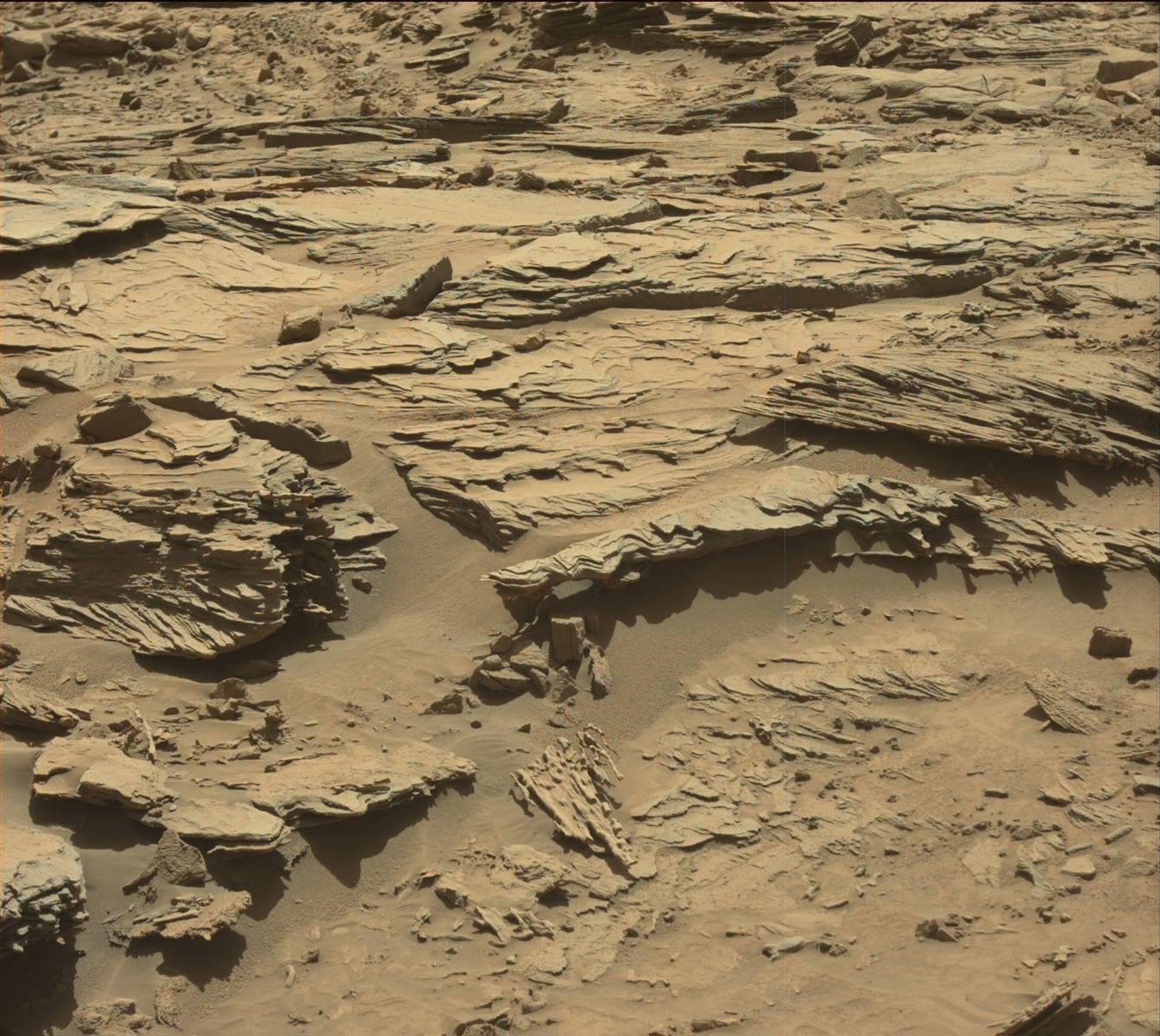 Nasa's Mars rover Curiosity acquired this image using its Mast Camera (Mastcam) on Sol 1303
