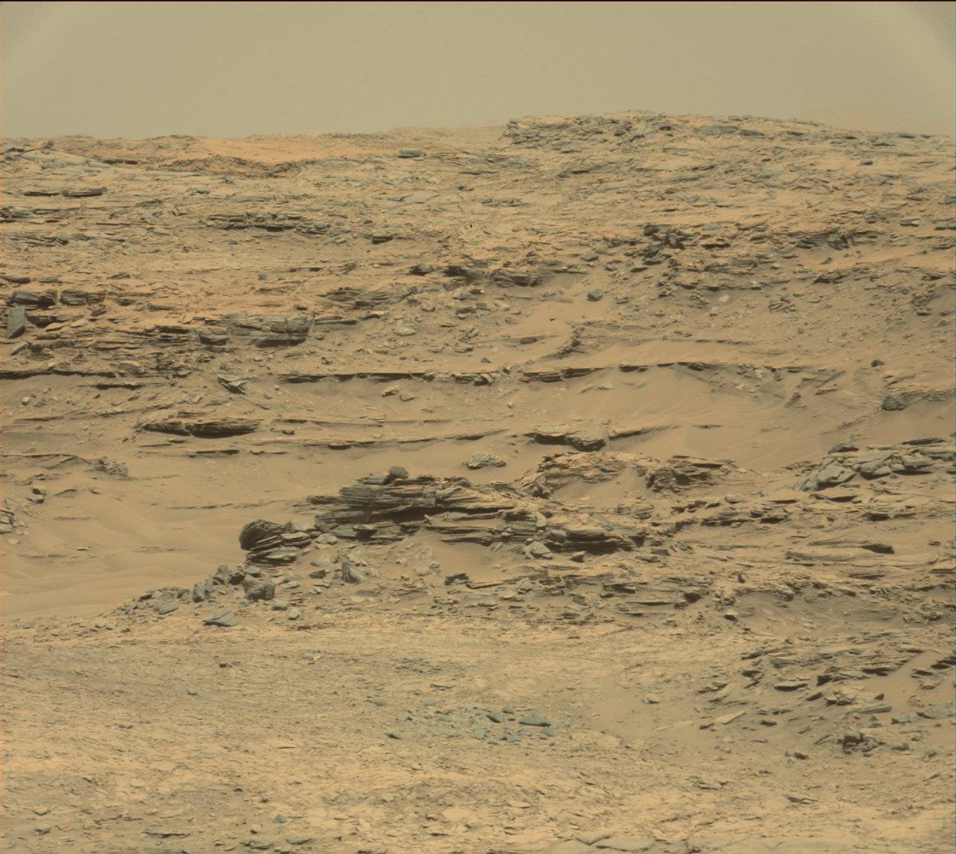 Nasa's Mars rover Curiosity acquired this image using its Mast Camera (Mastcam) on Sol 1303
