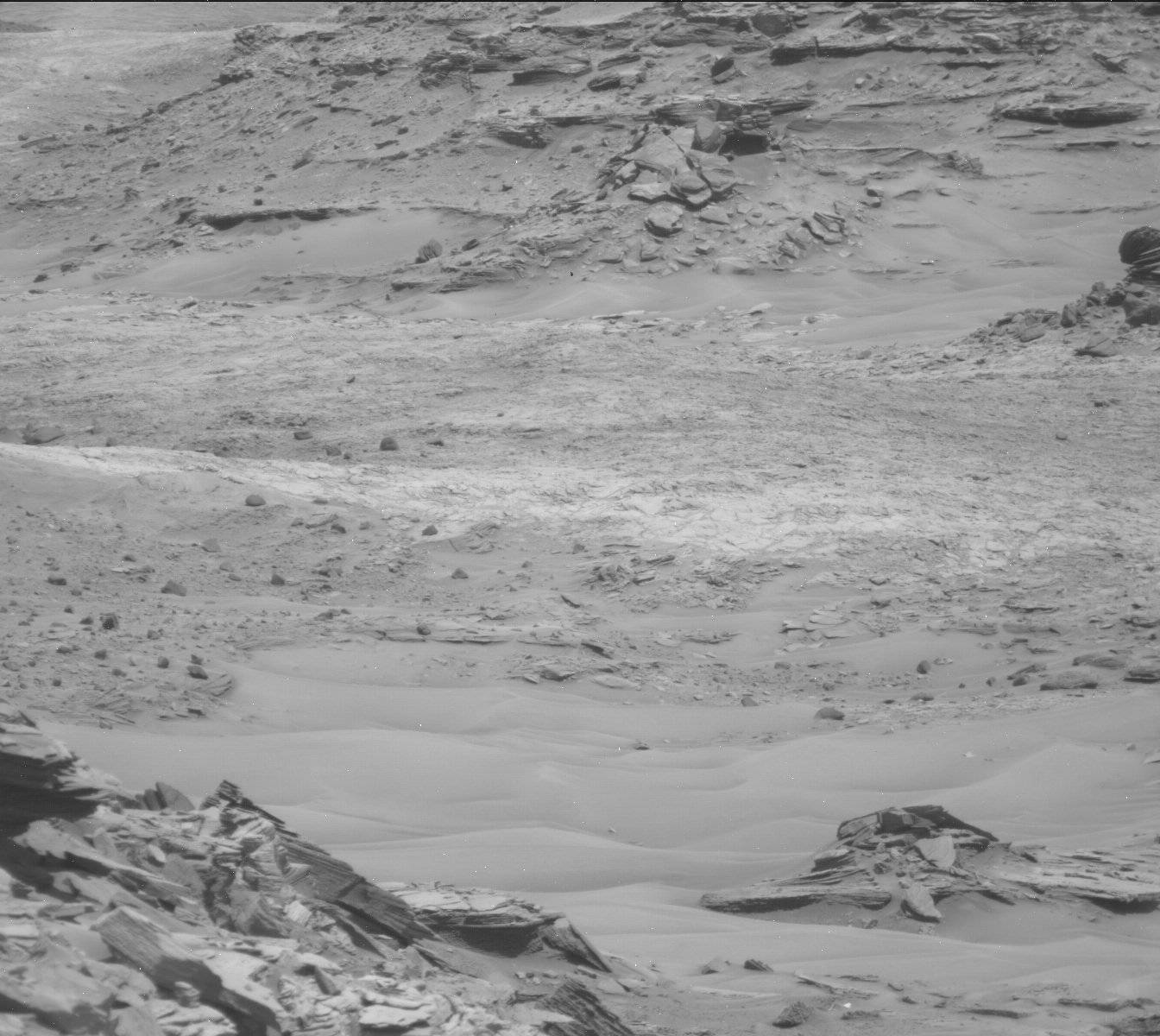 Nasa's Mars rover Curiosity acquired this image using its Mast Camera (Mastcam) on Sol 1309