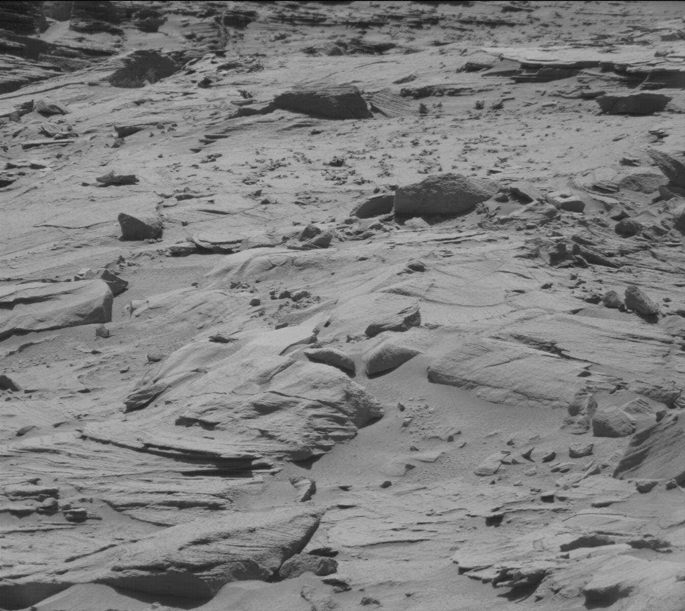 Nasa's Mars rover Curiosity acquired this image using its Mast Camera (Mastcam) on Sol 1310