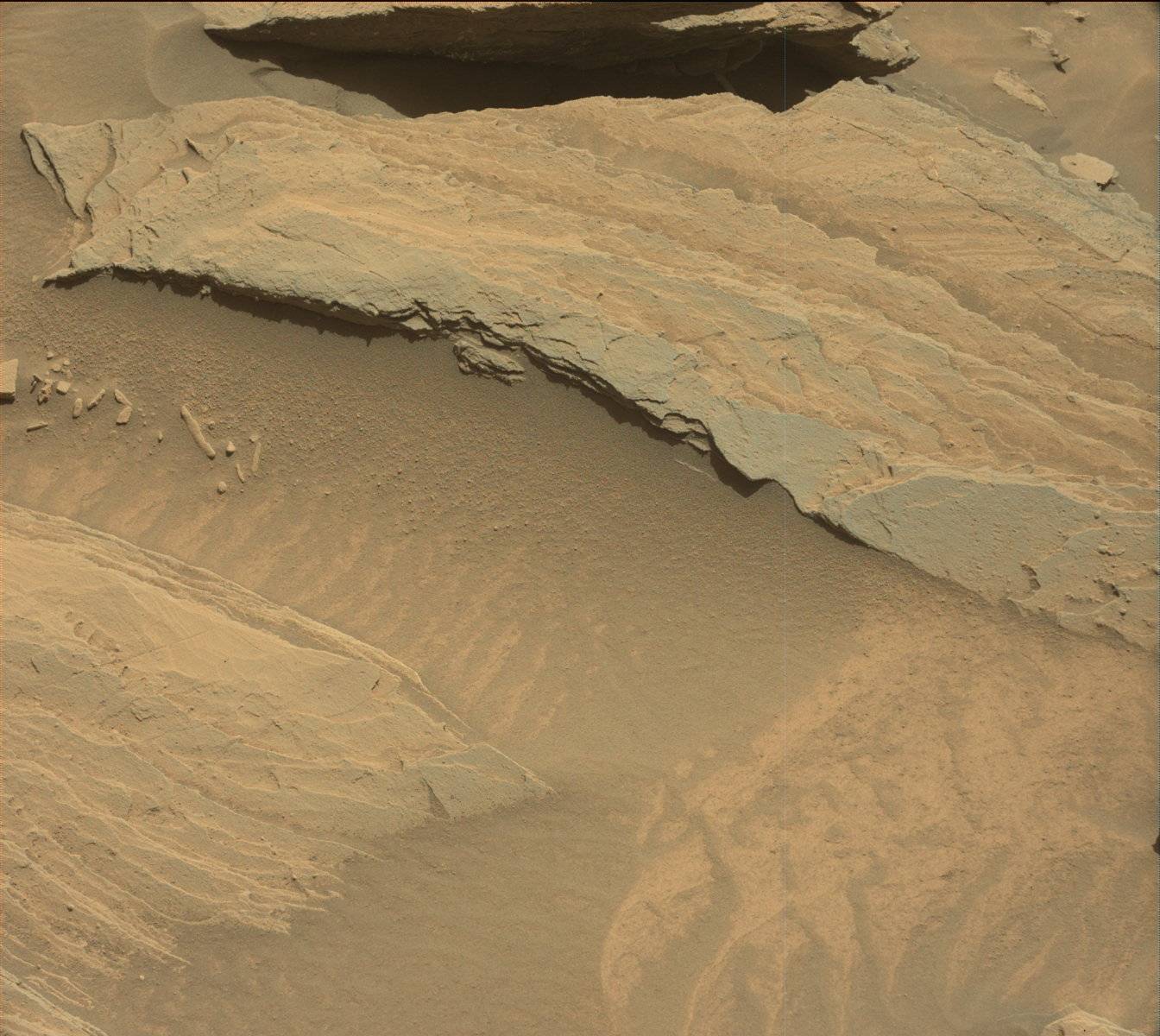 Nasa's Mars rover Curiosity acquired this image using its Mast Camera (Mastcam) on Sol 1311