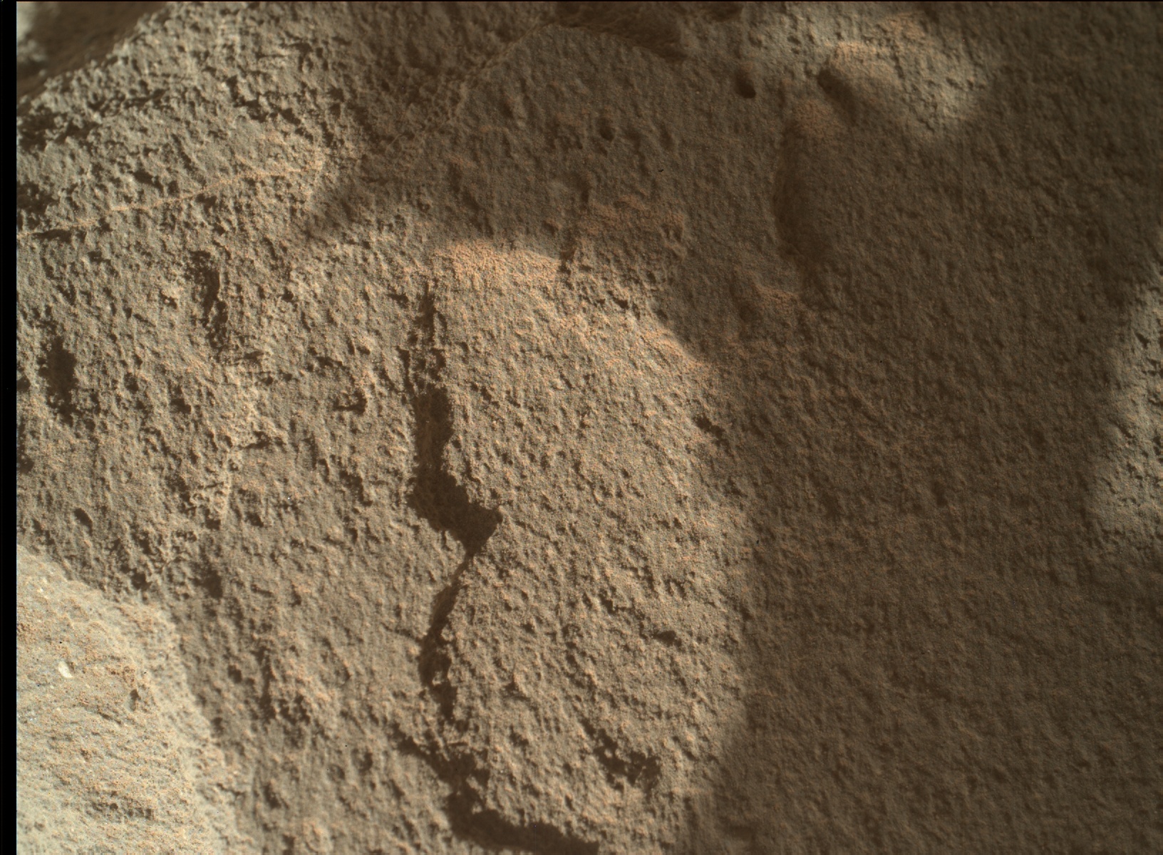Nasa's Mars rover Curiosity acquired this image using its Mars Hand Lens Imager (MAHLI) on Sol 1313