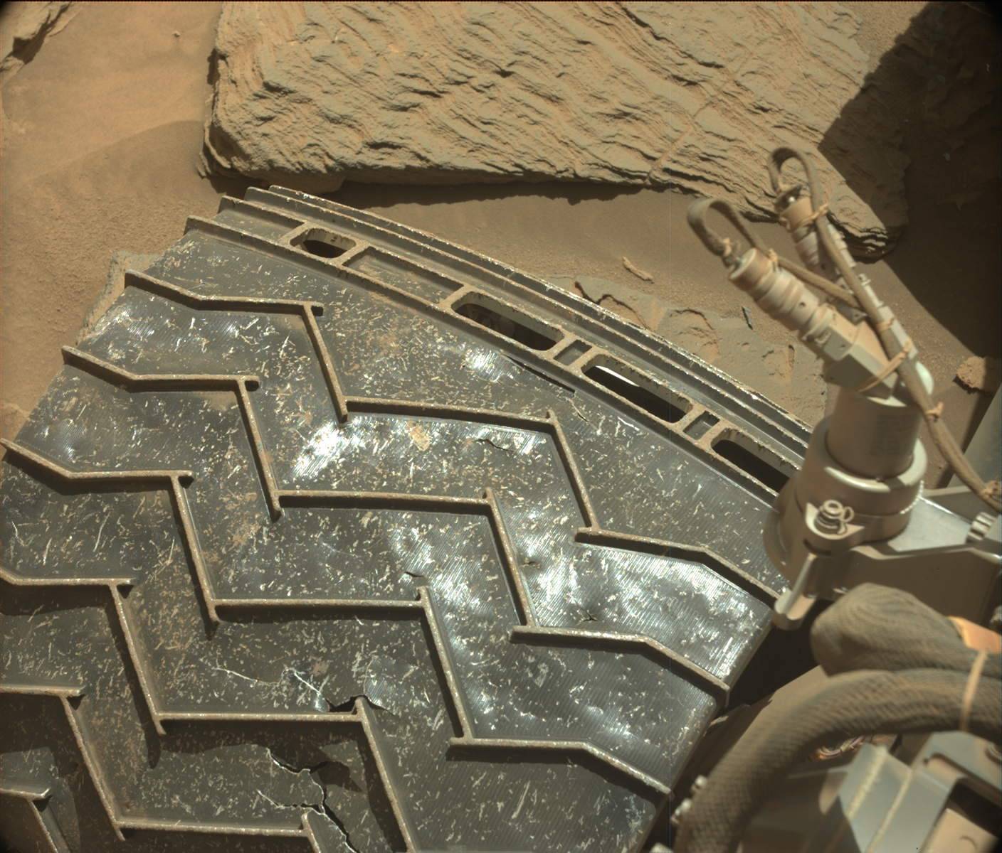 Nasa's Mars rover Curiosity acquired this image using its Mast Camera (Mastcam) on Sol 1315