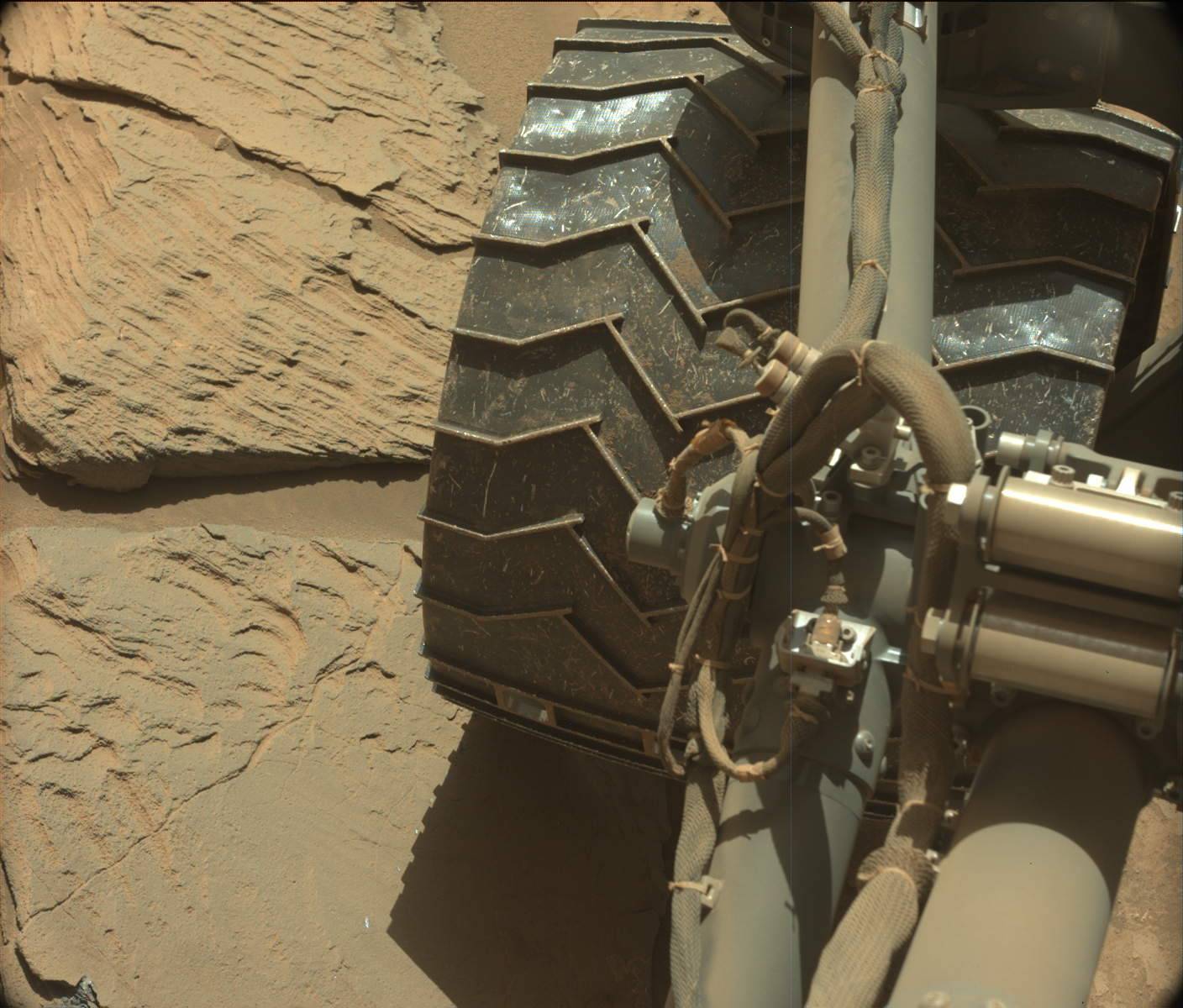 Nasa's Mars rover Curiosity acquired this image using its Mast Camera (Mastcam) on Sol 1315