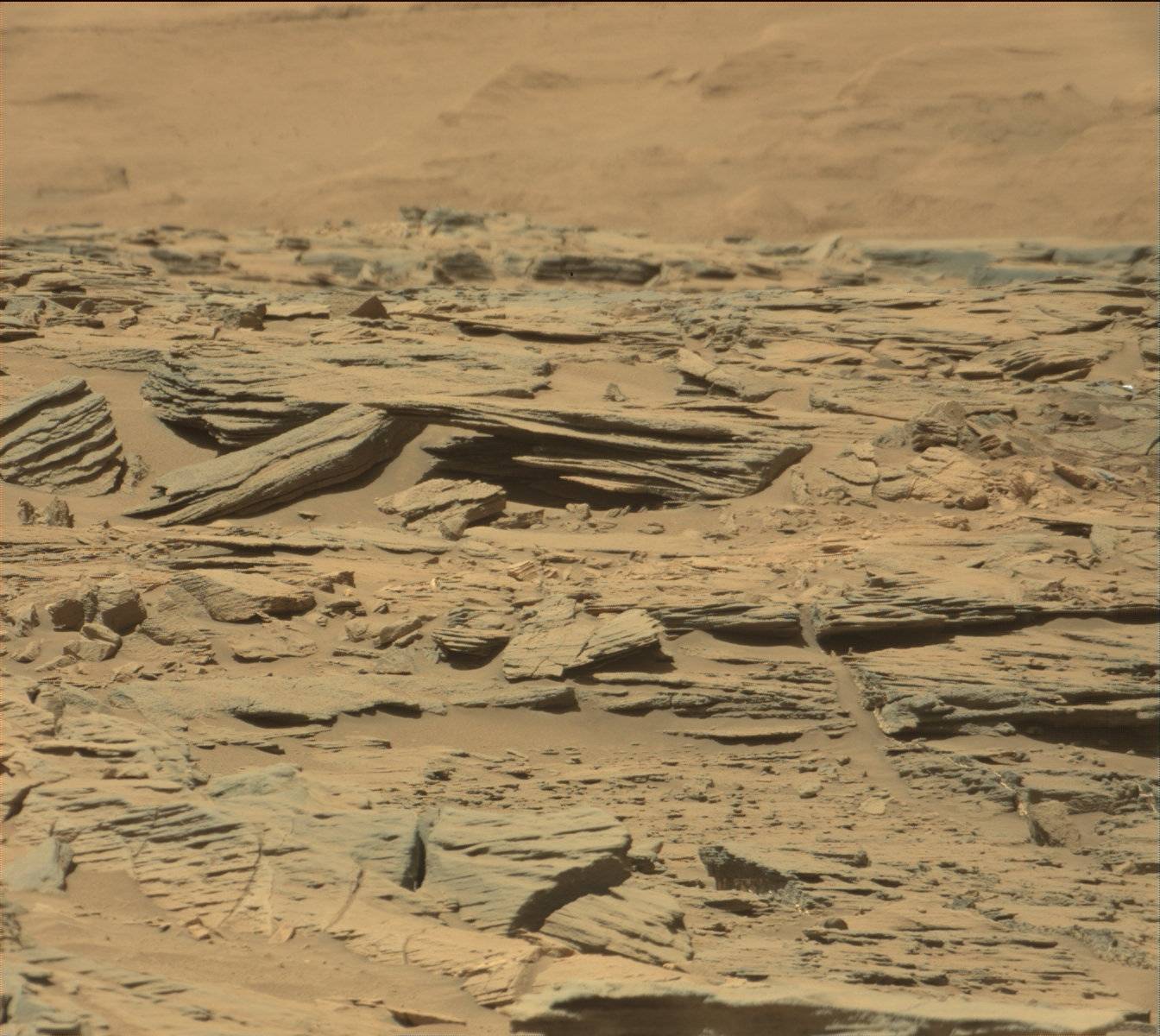 Nasa's Mars rover Curiosity acquired this image using its Mast Camera (Mastcam) on Sol 1316