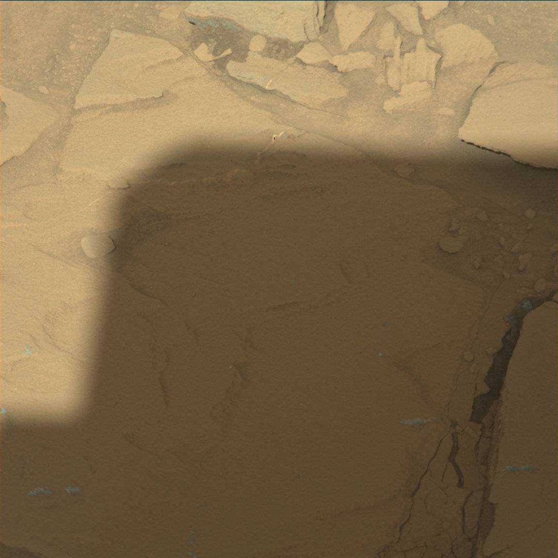 Nasa's Mars rover Curiosity acquired this image using its Mast Camera (Mastcam) on Sol 1316