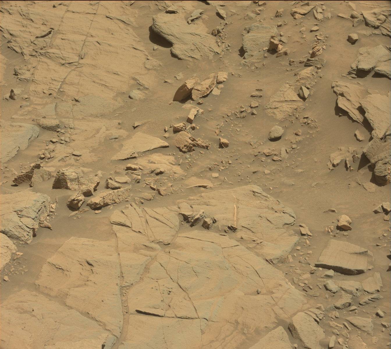 Nasa's Mars rover Curiosity acquired this image using its Mast Camera (Mastcam) on Sol 1321