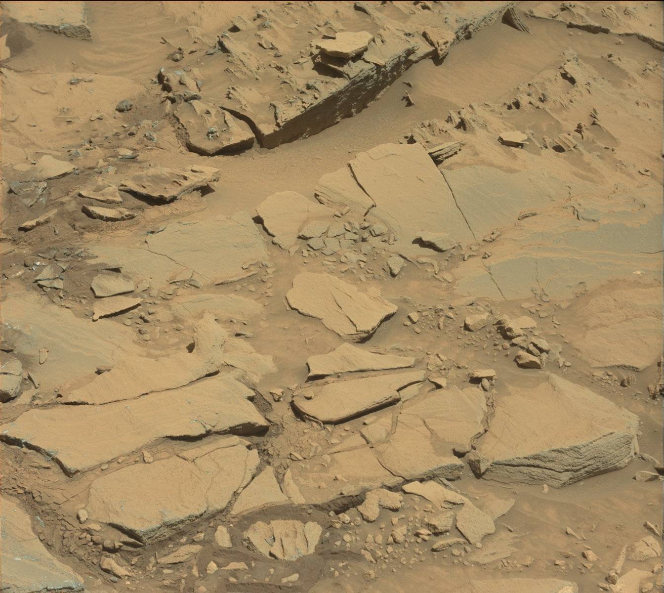 Nasa's Mars rover Curiosity acquired this image using its Mast Camera (Mastcam) on Sol 1321