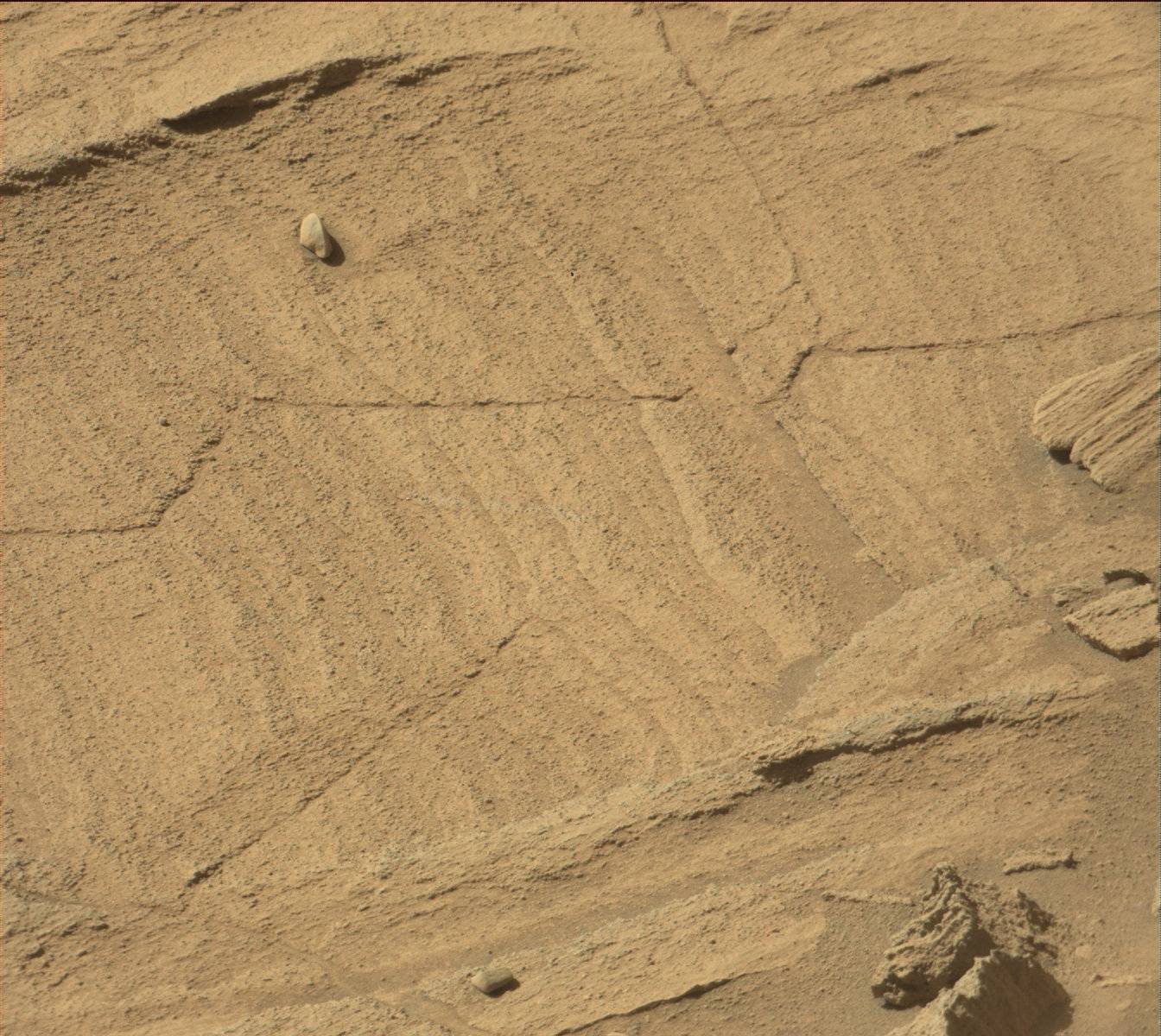 Nasa's Mars rover Curiosity acquired this image using its Mast Camera (Mastcam) on Sol 1322
